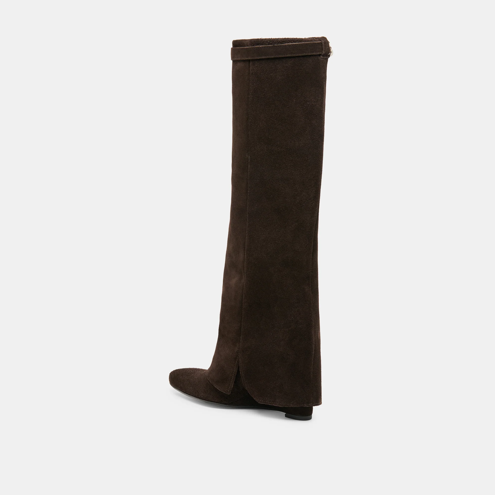 AGGY BOOTS DK BROWN SUEDE - Image 5