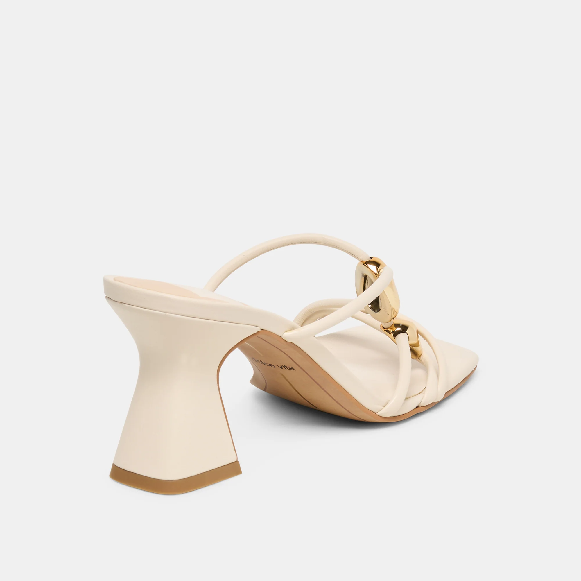 ALAYNA HEELS BONE LEATHER - Image 3