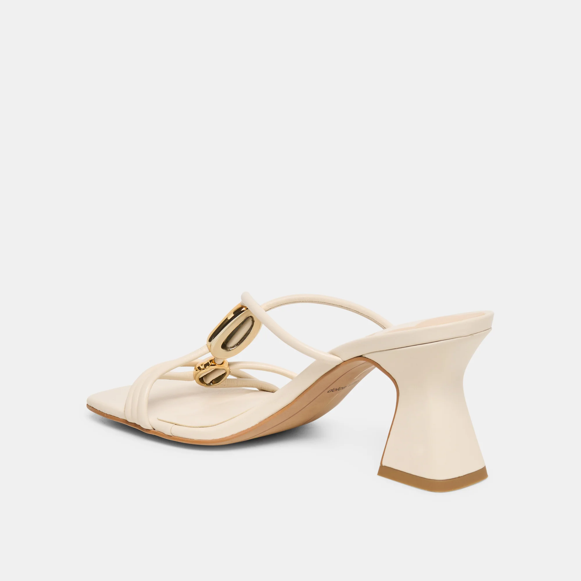 ALAYNA HEELS BONE LEATHER - Image 5