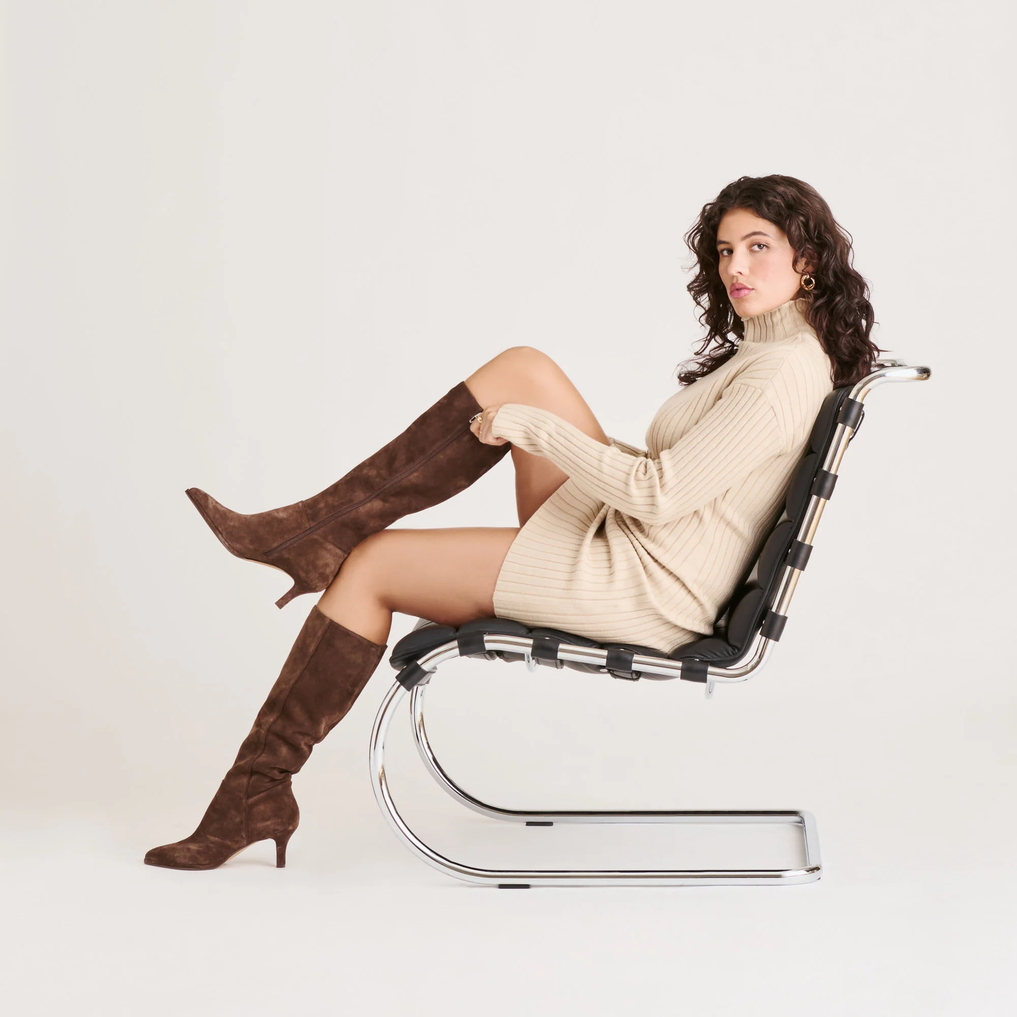 ALDY BOOTS DK BROWN SUEDE - Image 4