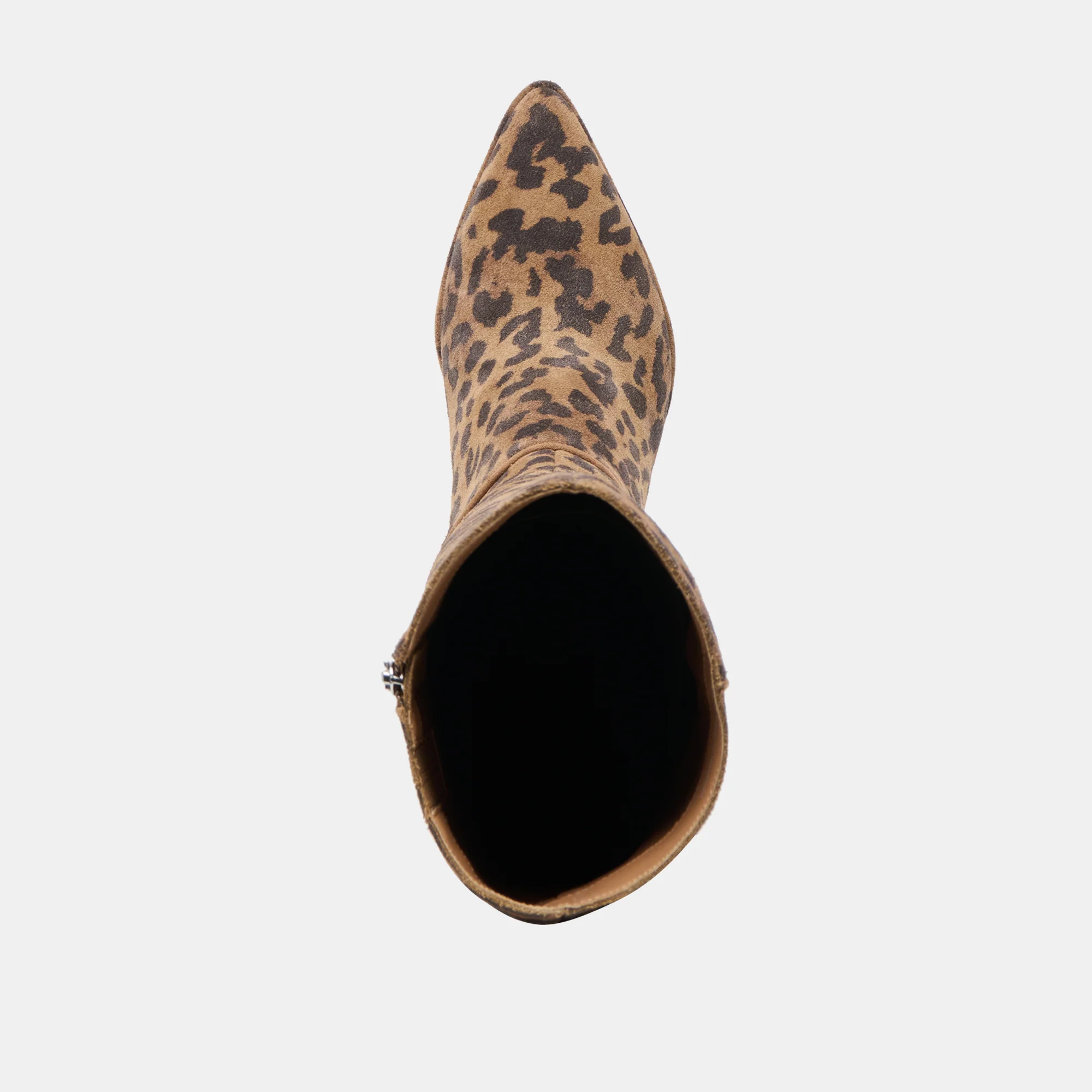ALDY WIDE CALF BOOTS BROWN LEOPARD PRINTED SUEDE - Image 11