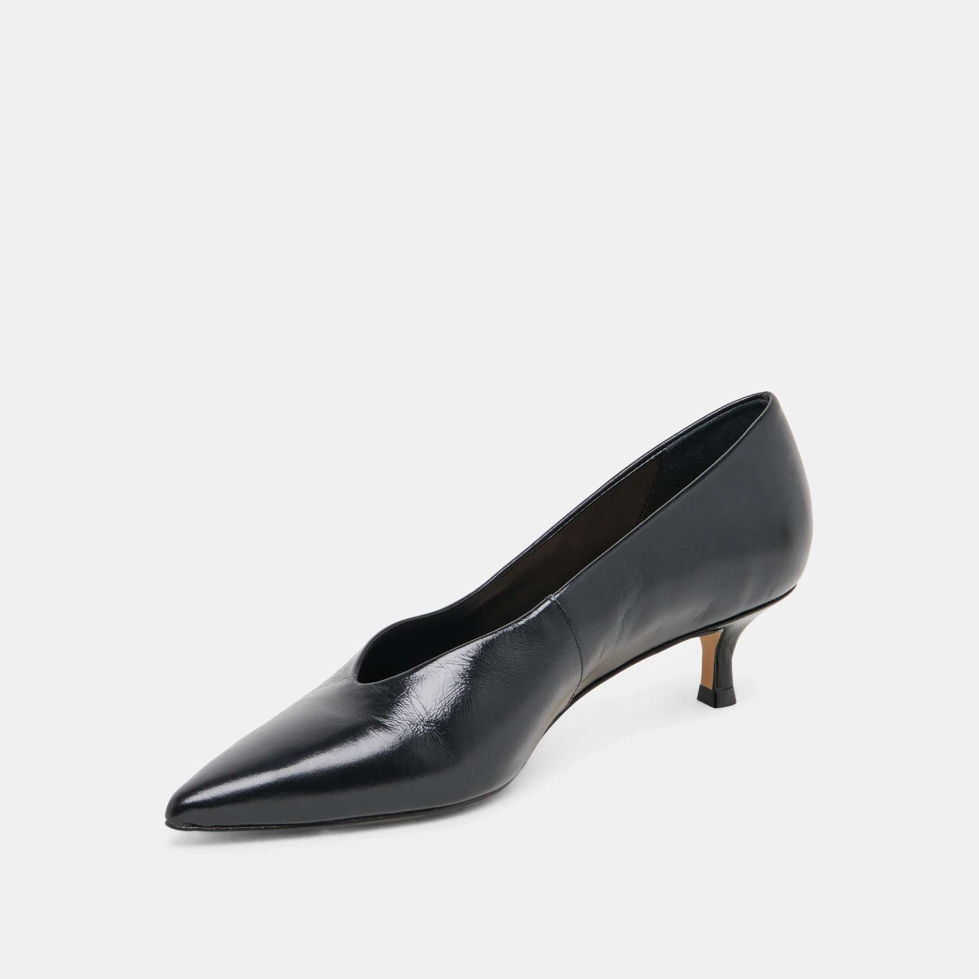 ALWYN HEELS MIDNIGHT CRINKLE PATENT - Image 6