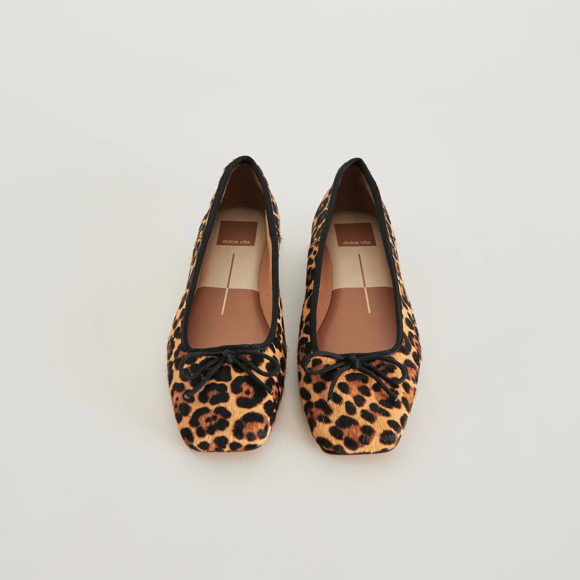 ANISA BALLET FLATS DK LEOPARD CALF HAIR - Image 5