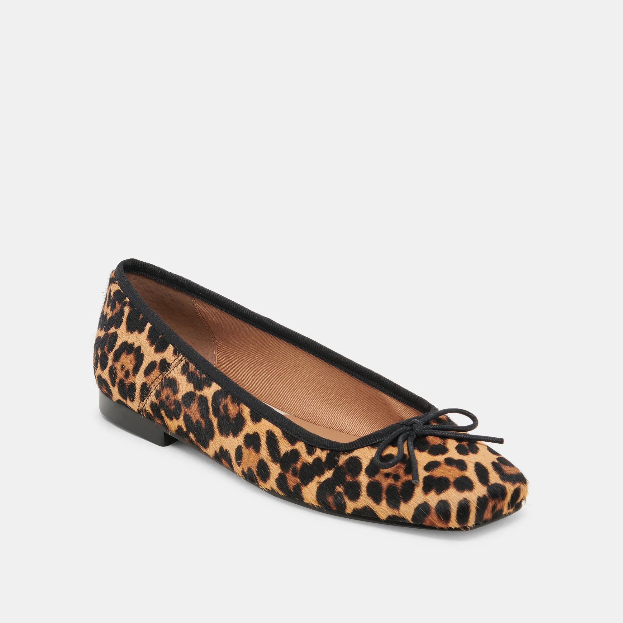 ANISA BALLET FLATS DK LEOPARD CALF HAIR - Image 7