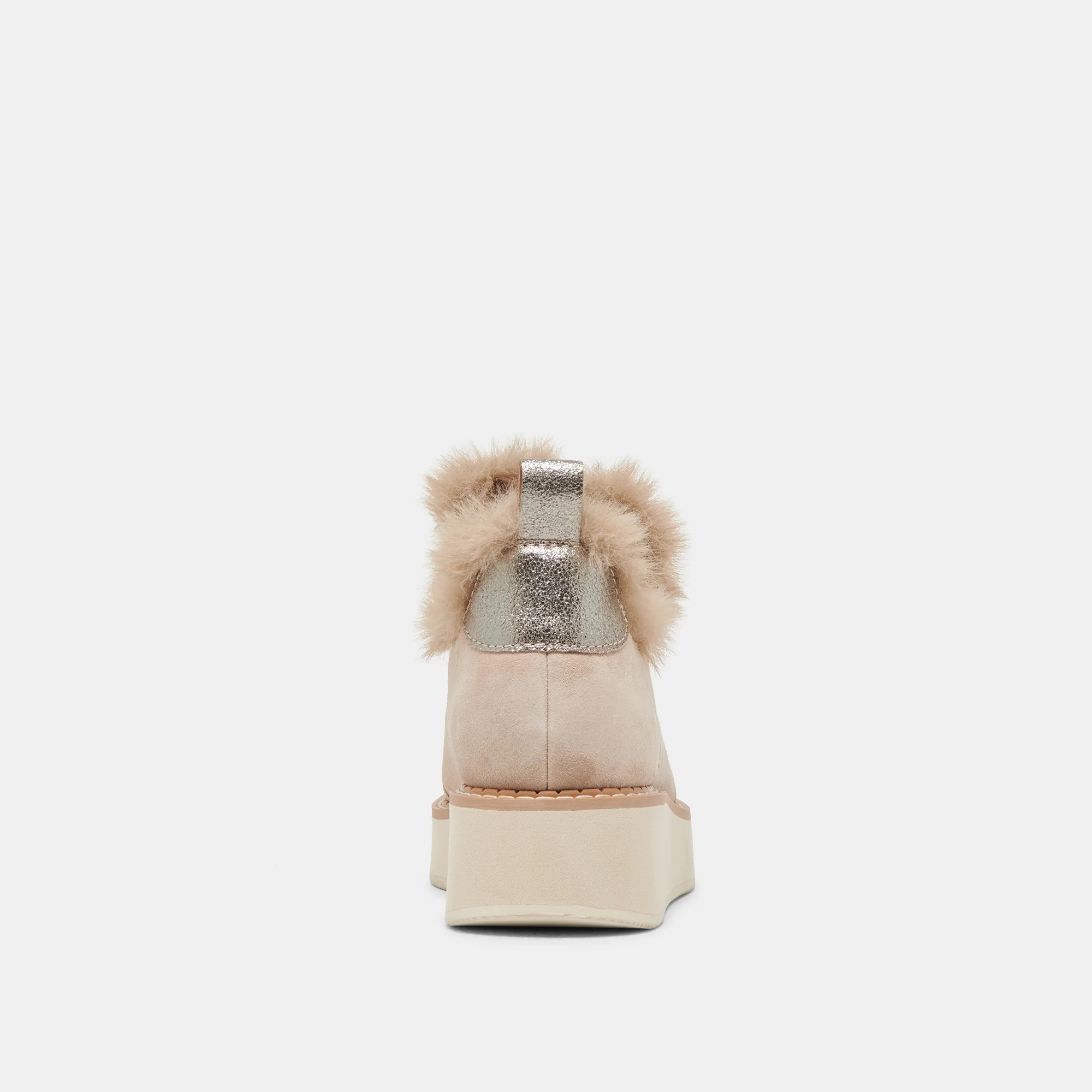 ARDY PLUSH H2O BOOTIES TAUPE SUEDE - Image 9