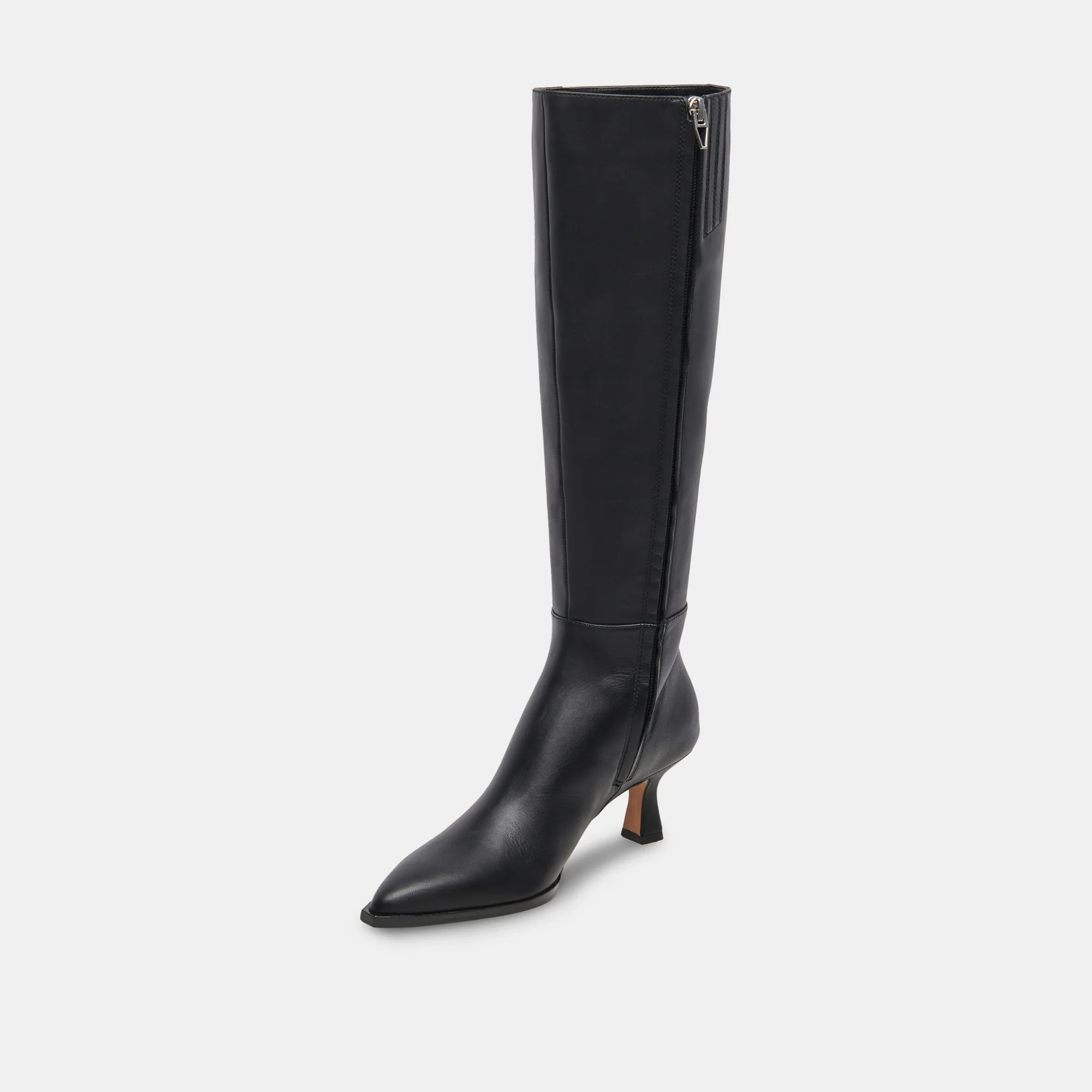 AUGGIE EXTRA WIDE CALF BOOTS BLACK LEATHER - Image 17