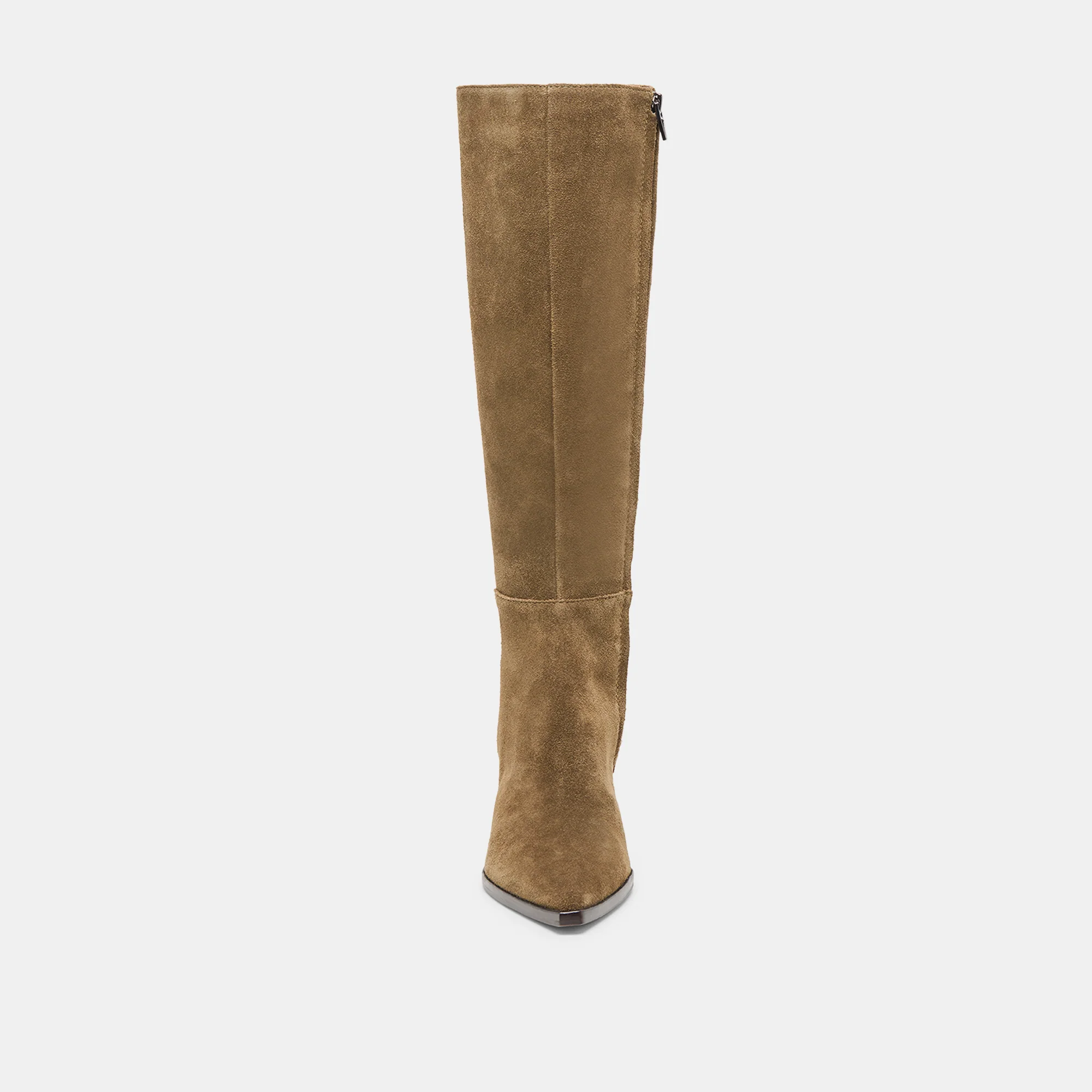 AUGGIE WIDE CALF BOOTS OLIVE SUEDE - Image 6