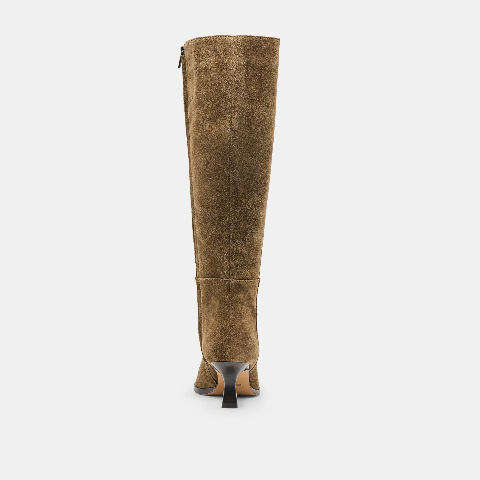 AUGGIE WIDE CALF BOOTS OLIVE SUEDE - Image 7