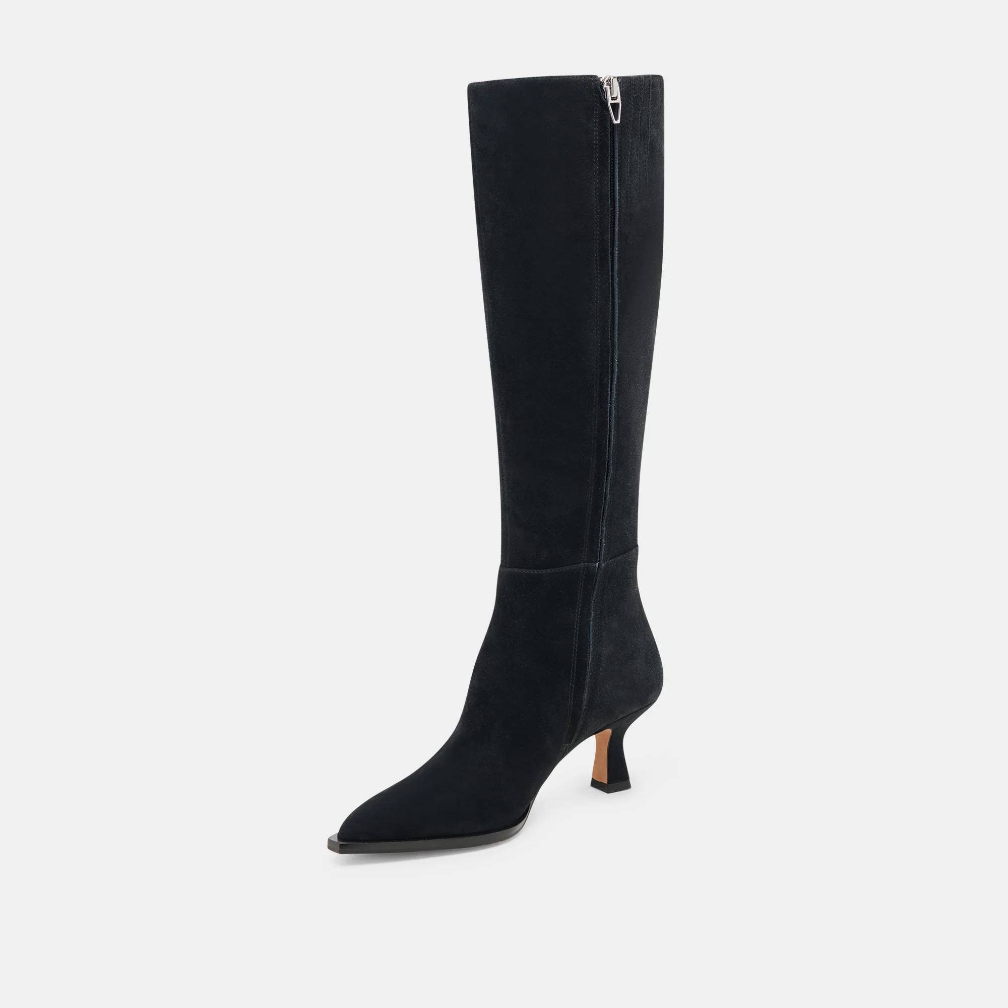 AUGGIE WIDE CALF BOOTS ONYX SUEDE - Image 4
