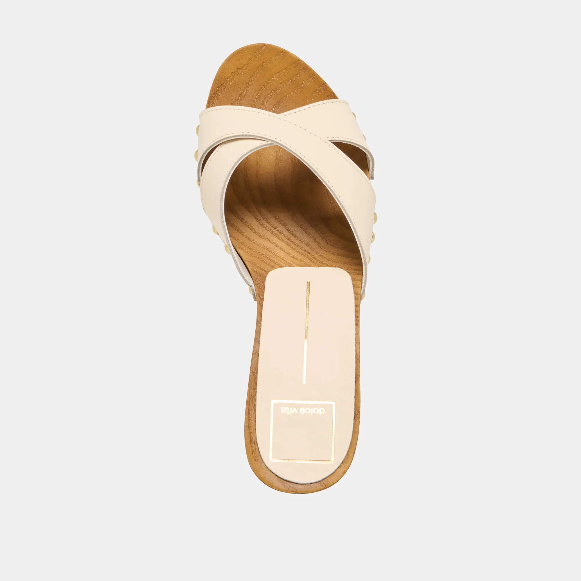 AVERIE HEELS BONE LEATHER - Image 9