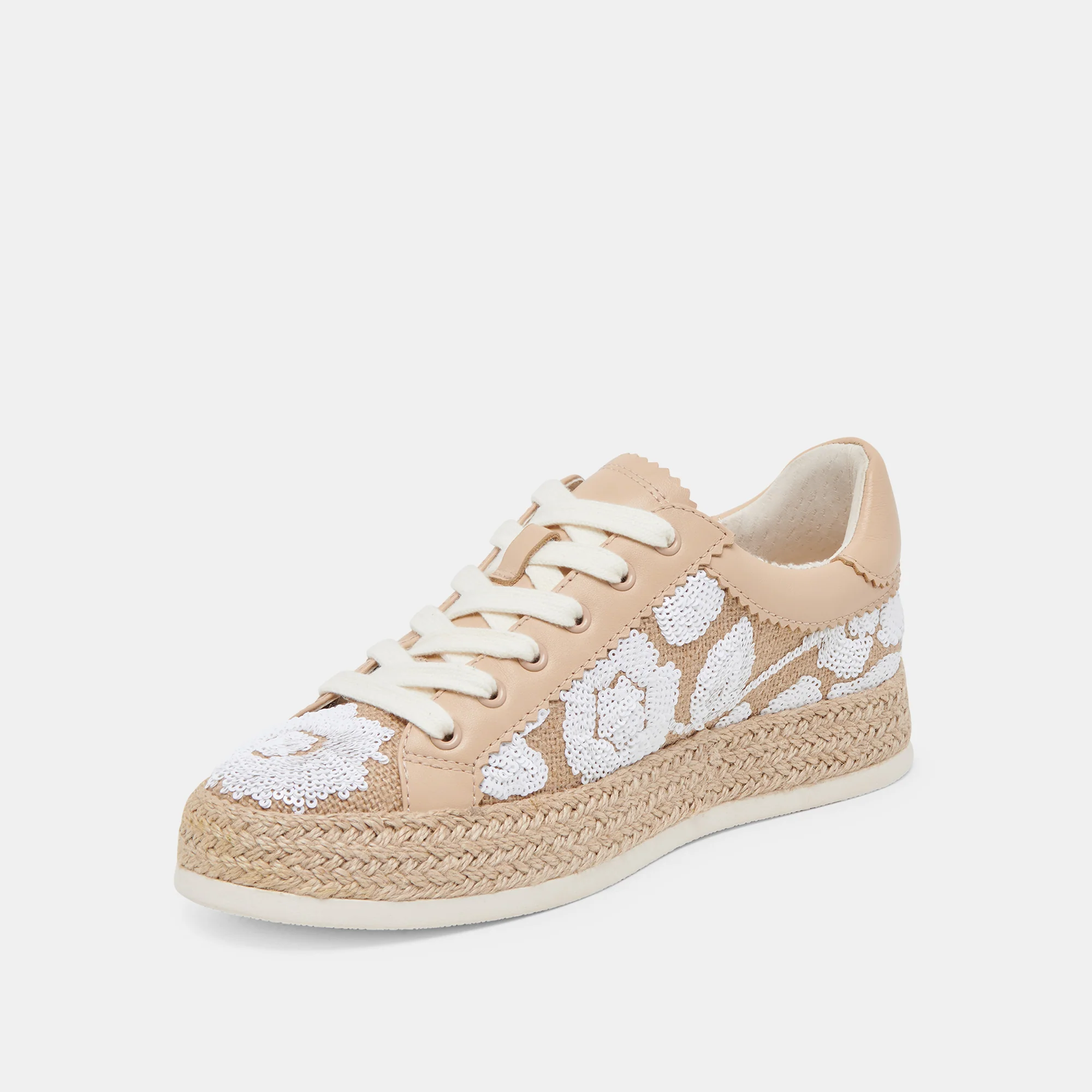 AZALIA SNEAKERS NATURAL MULTI FLORAL SEQUIN - Image 4