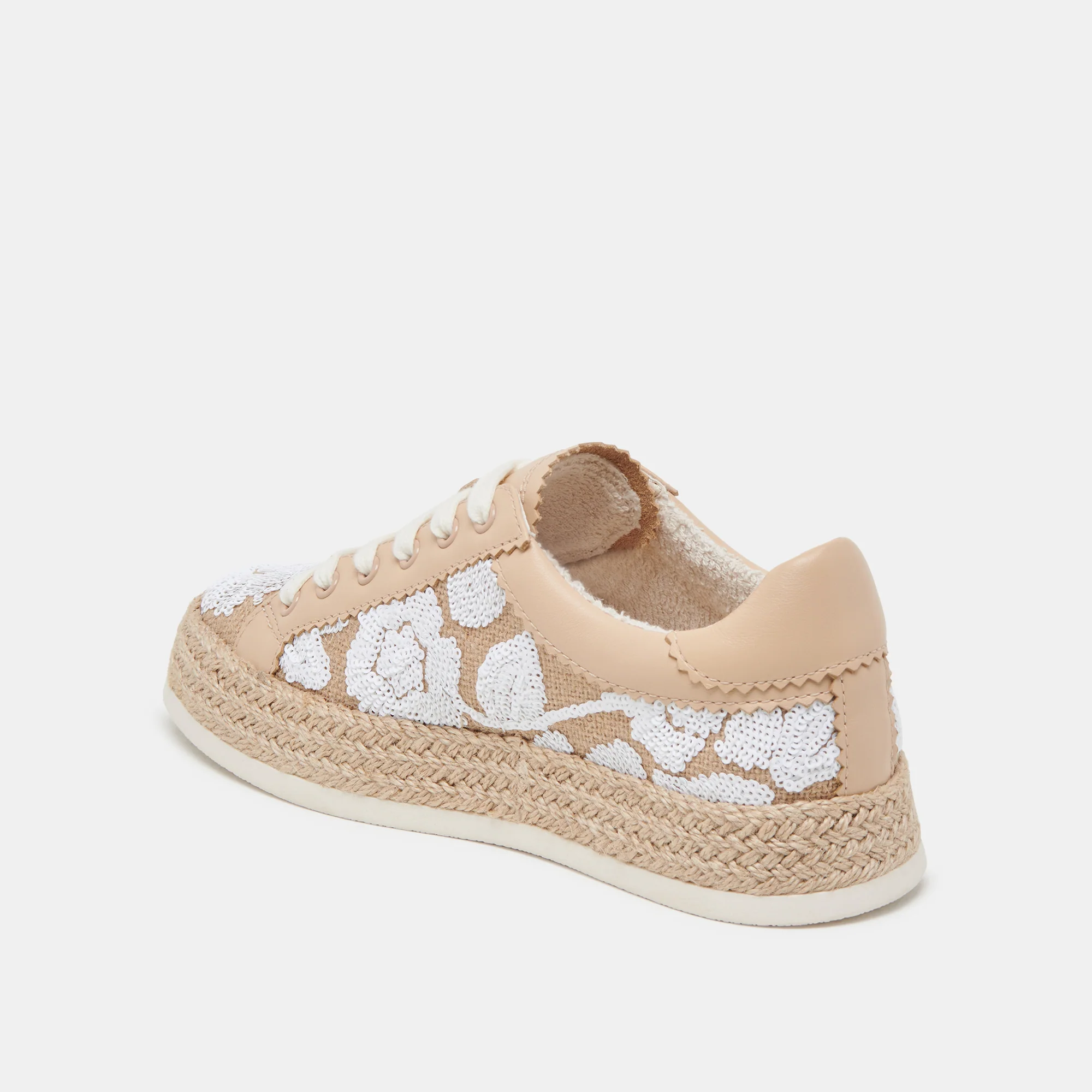 AZALIA SNEAKERS NATURAL MULTI FLORAL SEQUIN - Image 5