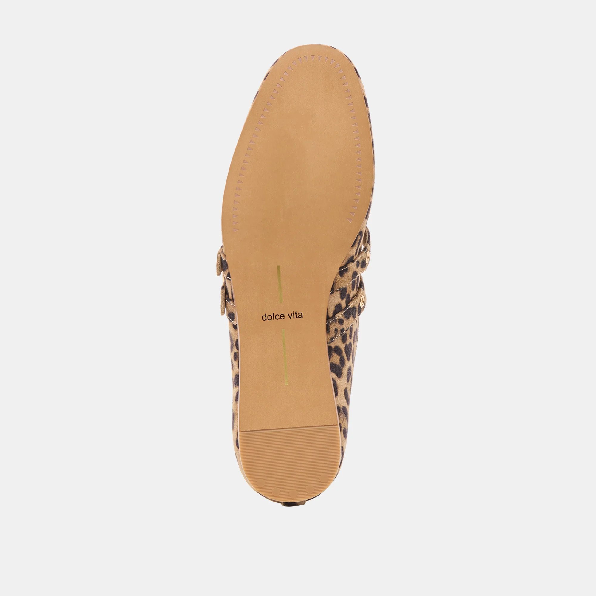 BAYLEE GROMMET BALLET FLATS DK LEOPARD PRINTED SUEDE - Image 11