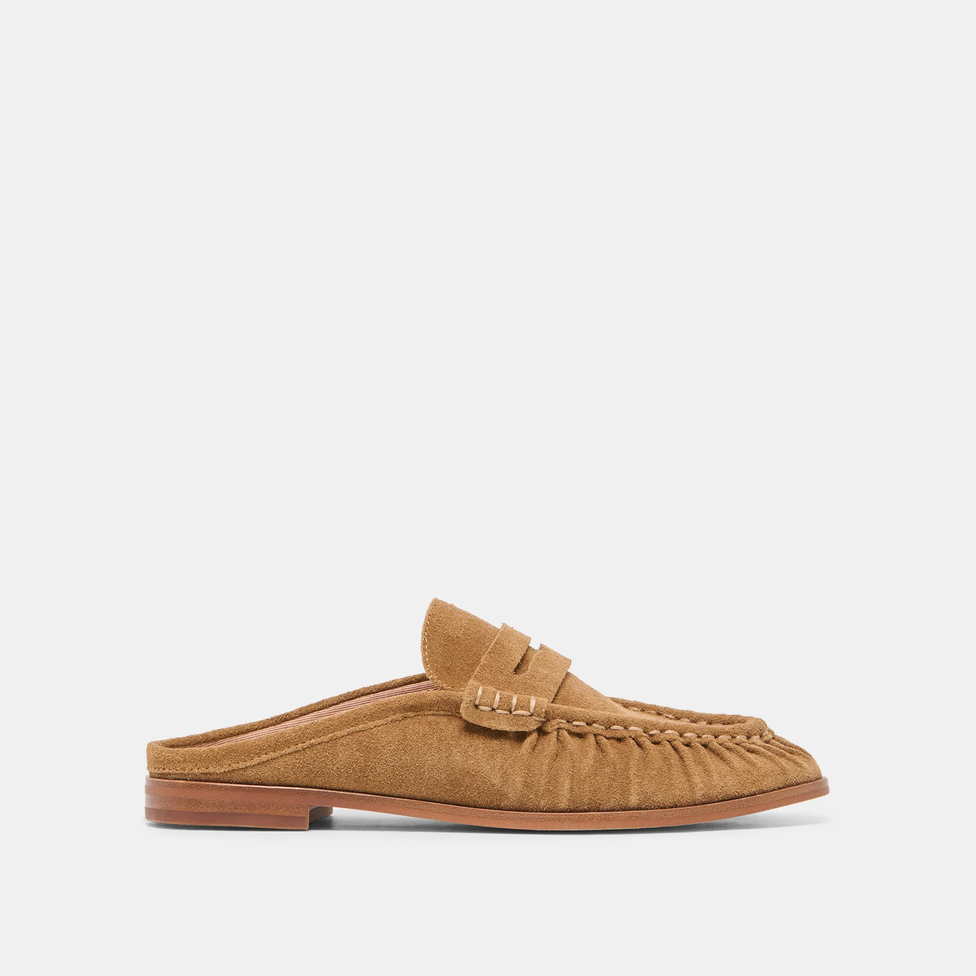 BETZY LOAFERS LT BROWN SUEDE
