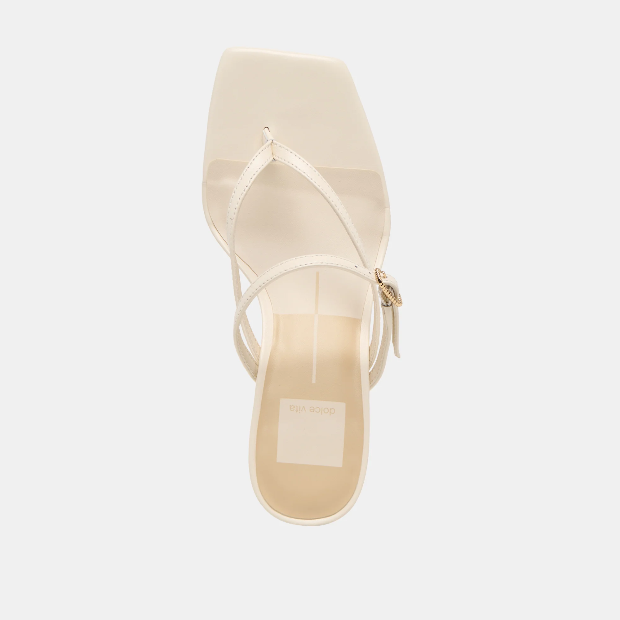 BIAGA HEELS OFF WHITE LEATHER - Image 8