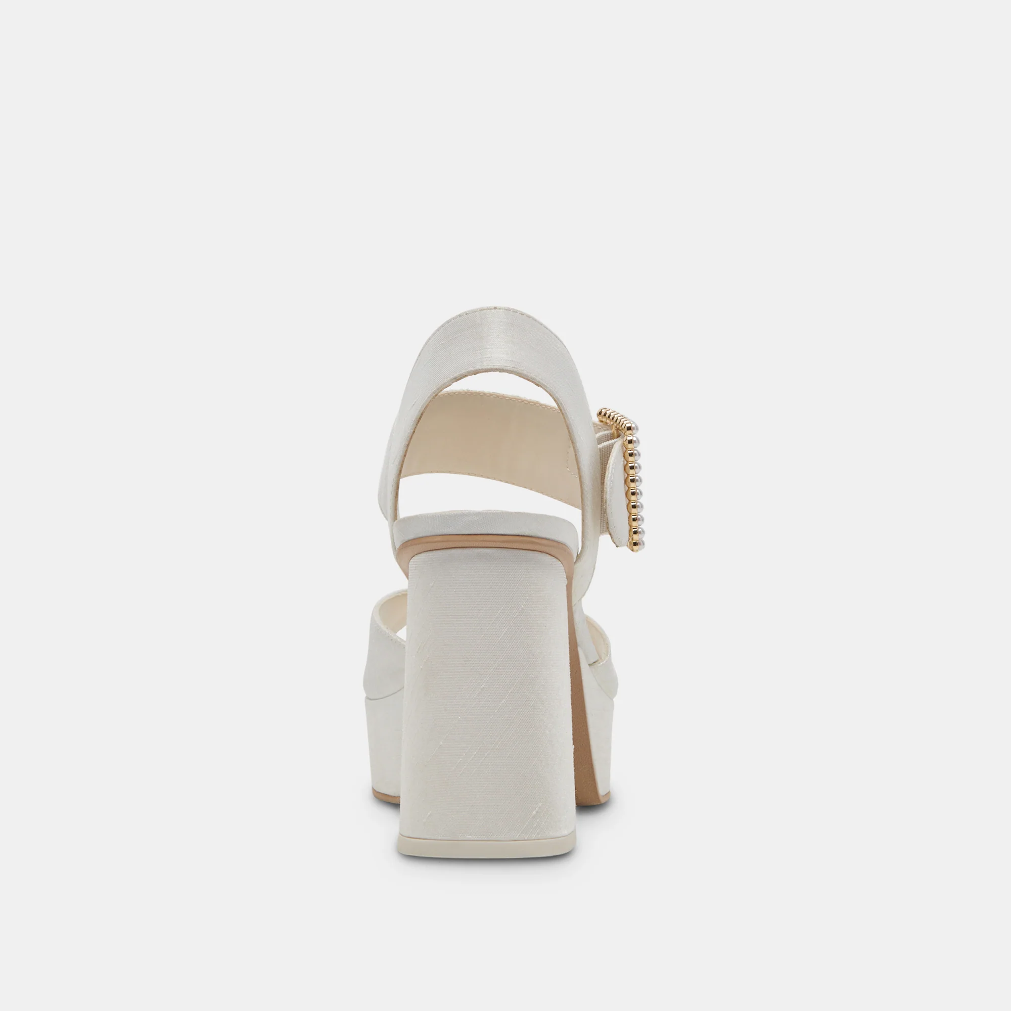 BOBBY PEARL HEELS WHITE PEARLS - Image 12