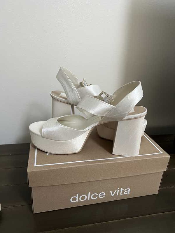 BOBBY PEARL HEELS WHITE PEARLS - re:vita - Image 15