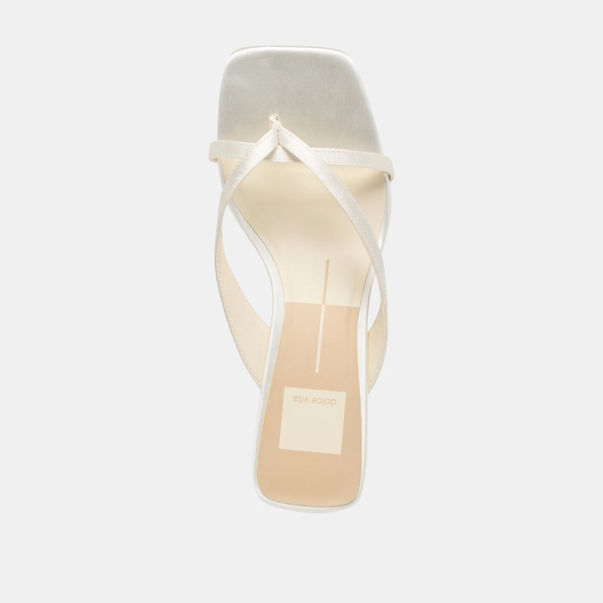 BREVEL HEELS TRUE WHITE SATIN - Image 12