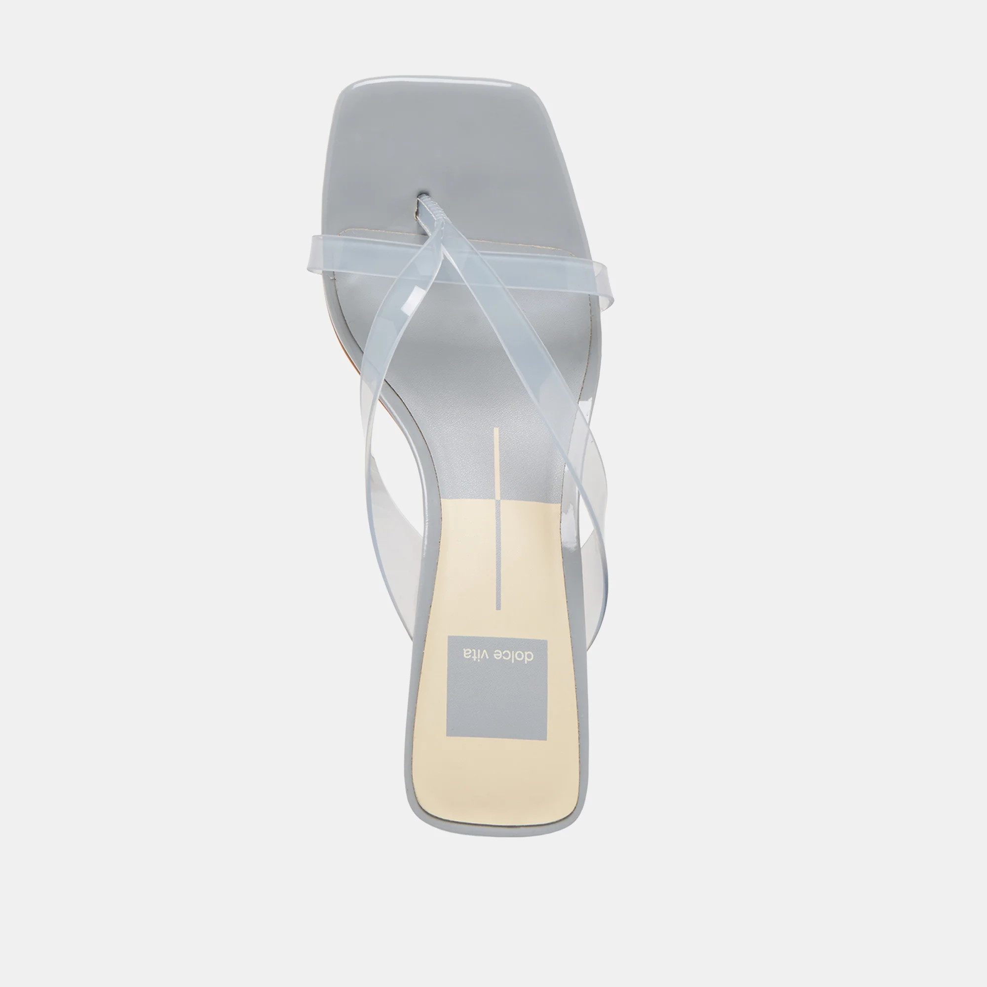 BREVEL VINYL HEELS DUSTY BLUE JELLY - Image 10