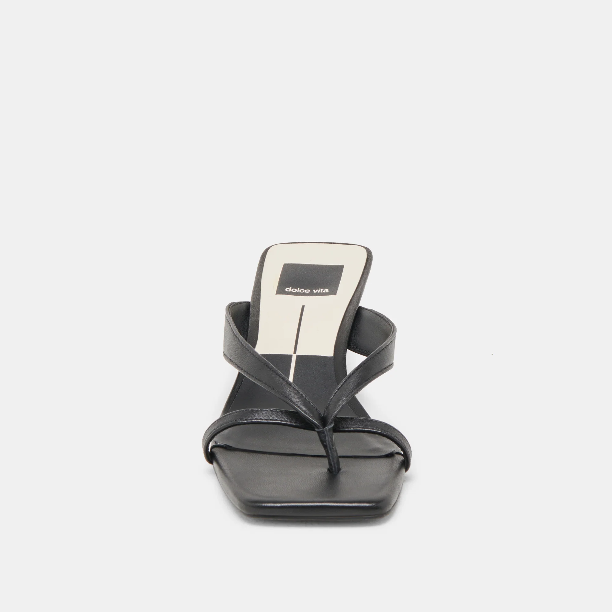 BREVEL WIDE HEELS ONYX LEATHER - Image 6