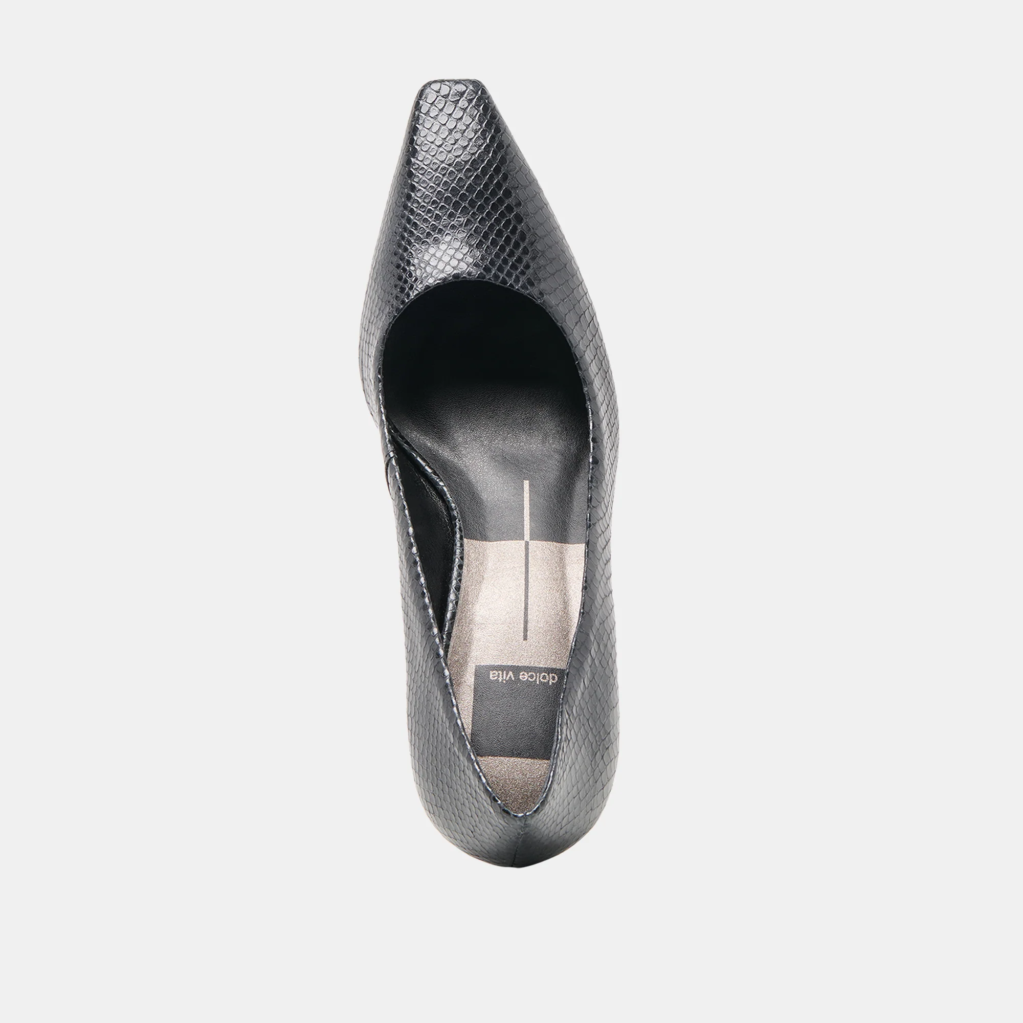 BRIONA HEELS ONYX EMBOSSED LEATHER - Image 11