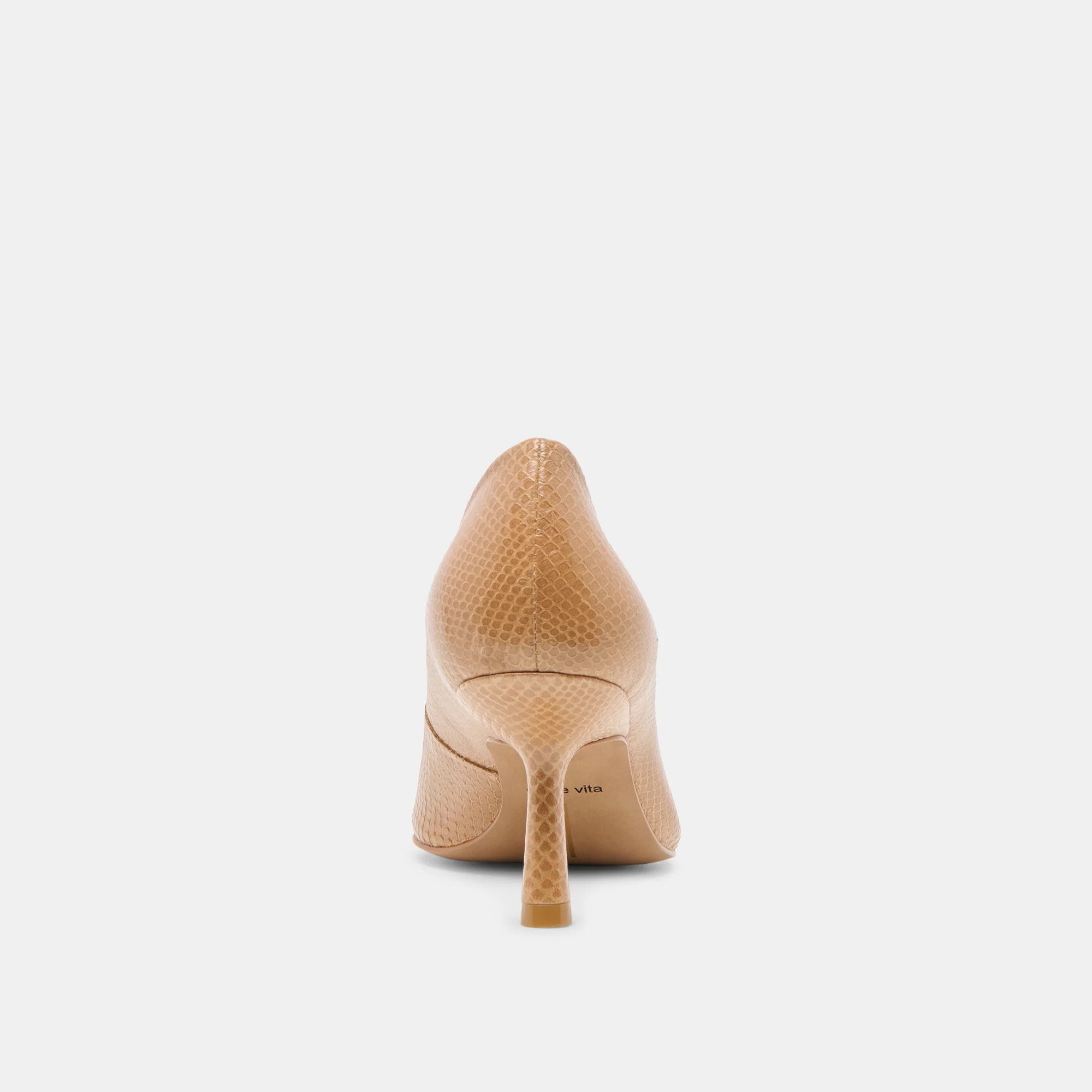 BRIONA HEELS WHISKEY EMBOSSED LEATHER - Image 7