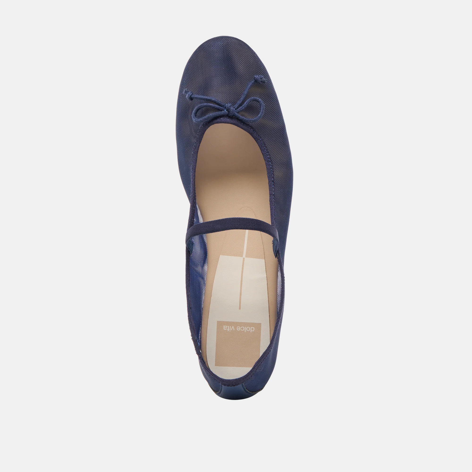 CADEL BALLET FLATS NAVY MESH - Image 8
