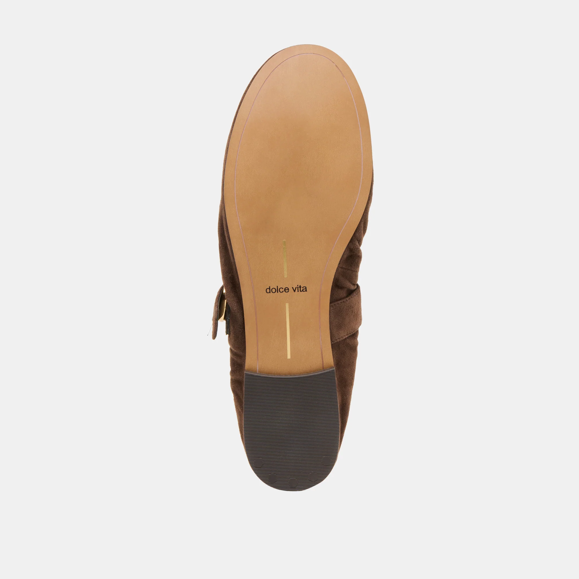 CAELY BALLET FLATS DK BROWN SUEDE - Image 13