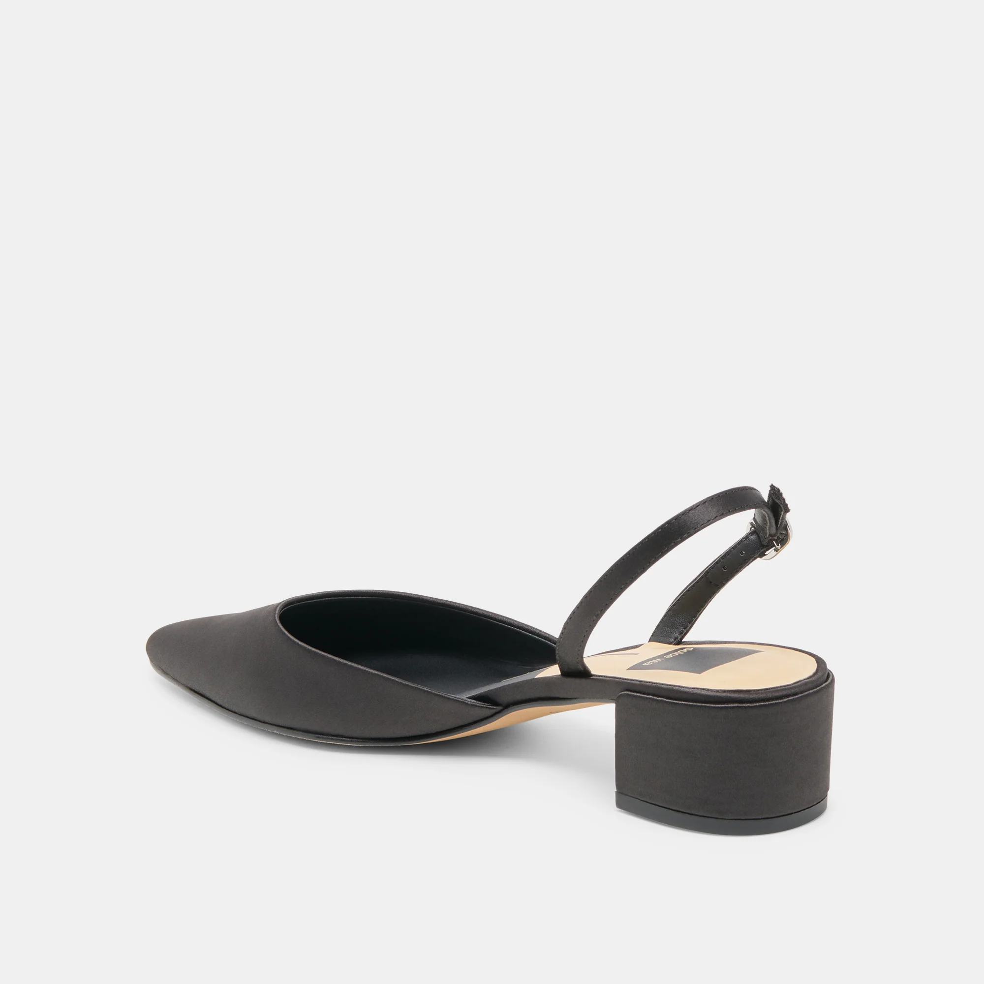 CAREL HEELS ONYX SATIN - Image 6