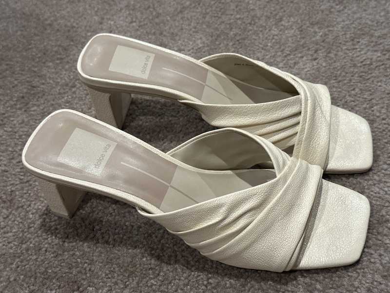 CARLAN HEELS OFF WHITE SILK - re:vita - Image 22