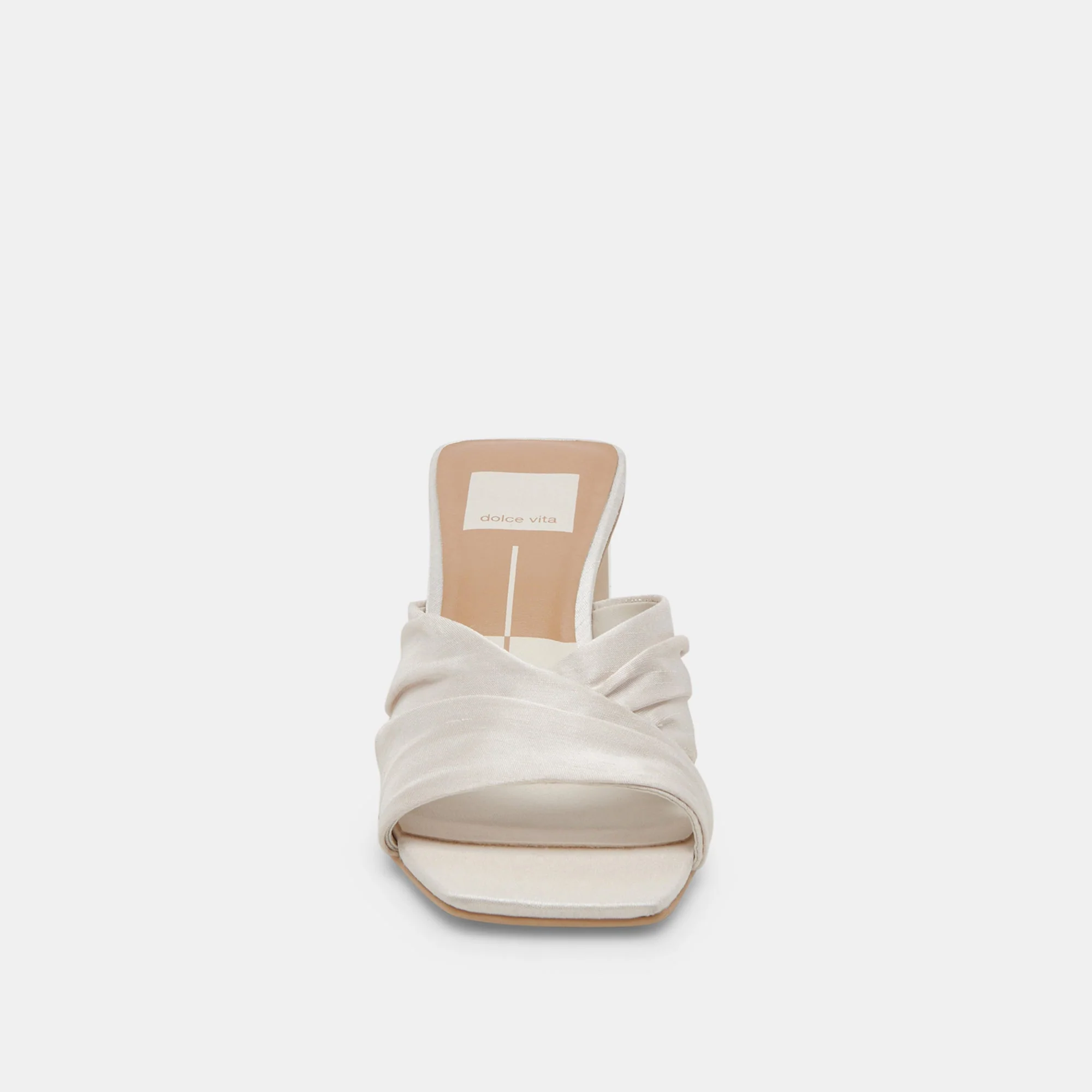 CARLAN HEELS OFF WHITE SILK - re:vita - Image 9