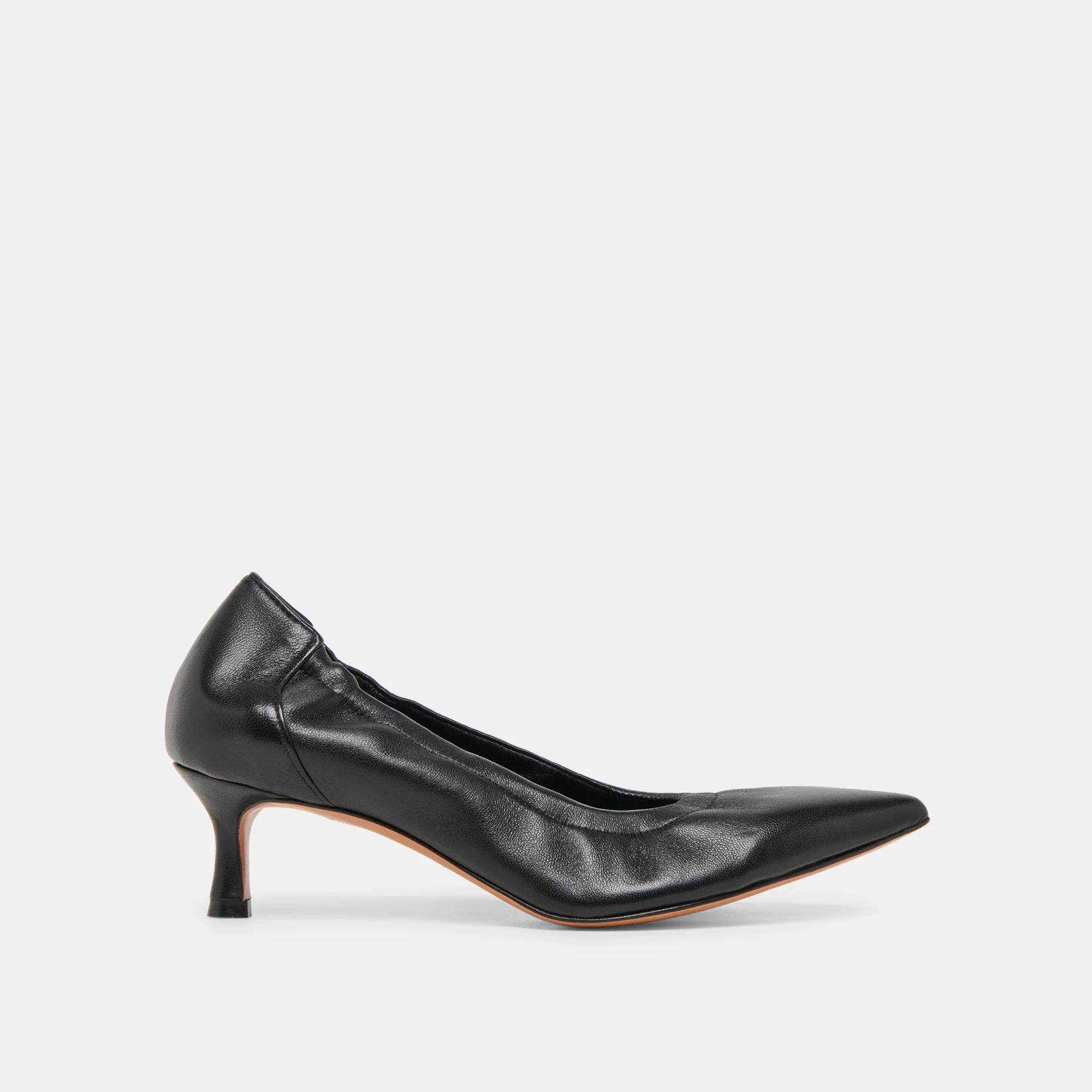 CELTIN HEELS BLACK LEATHER