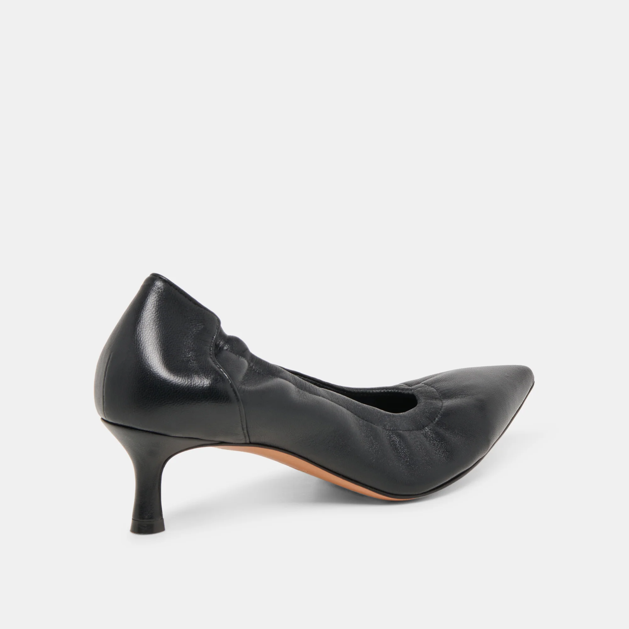CELTIN HEELS BLACK LEATHER - Image 3