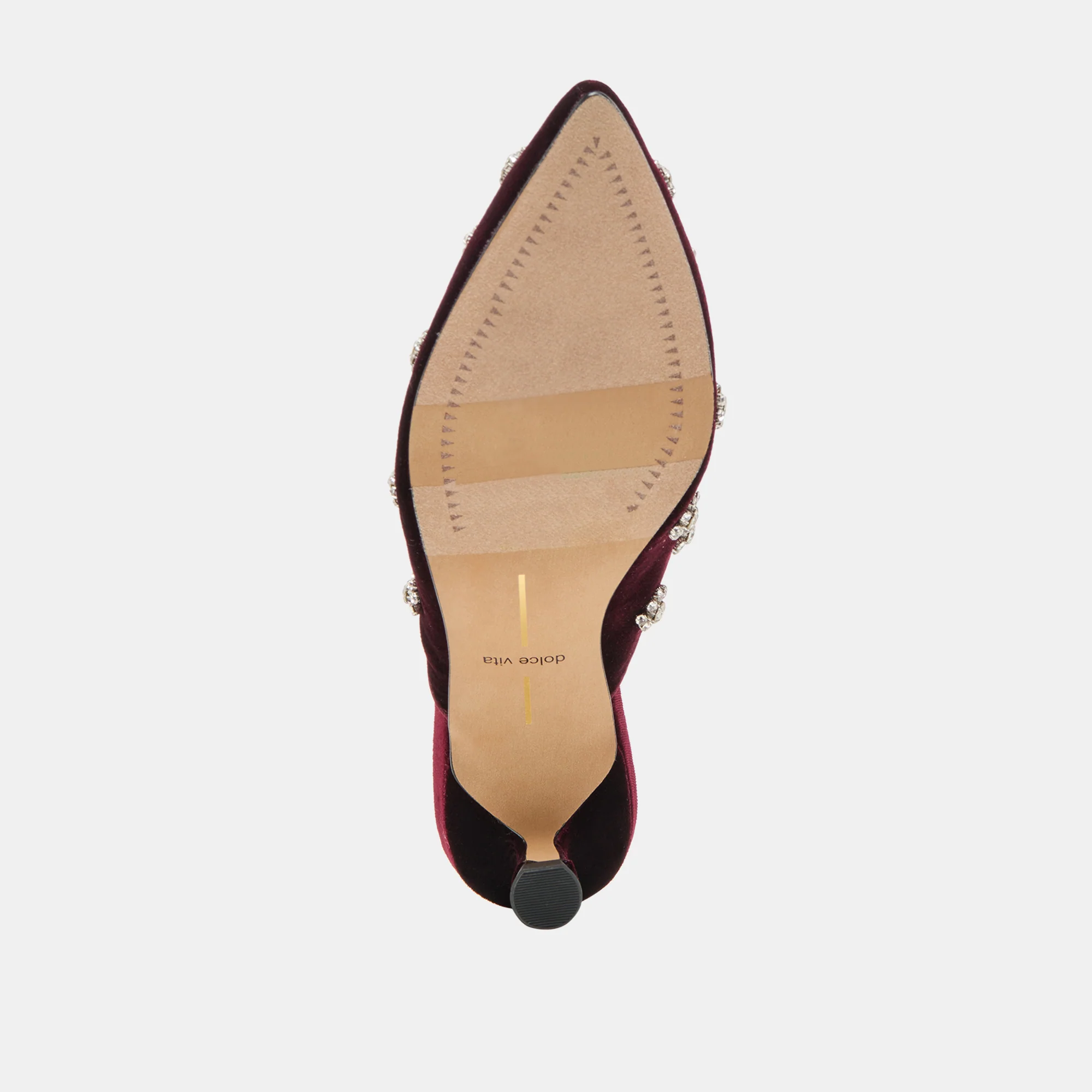 CLARA HEELS BORDEAUX VELVET - Image 13