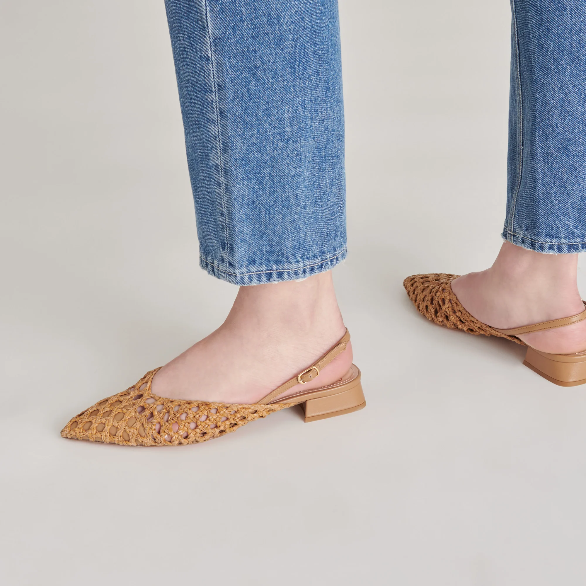 CYNDI FLATS NATURAL WOVEN - Image 4
