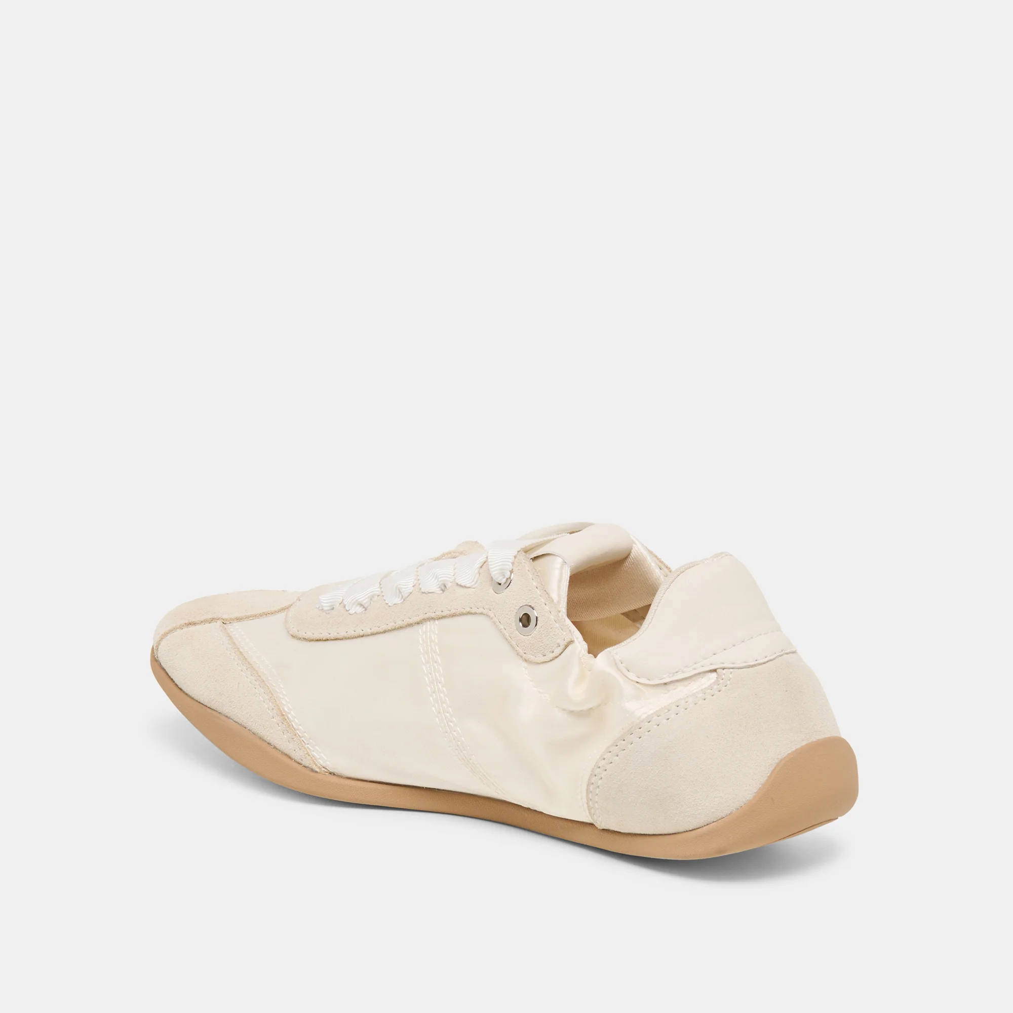 DAKODA SNEAKERS OFF WHITE SATIN - Image 7