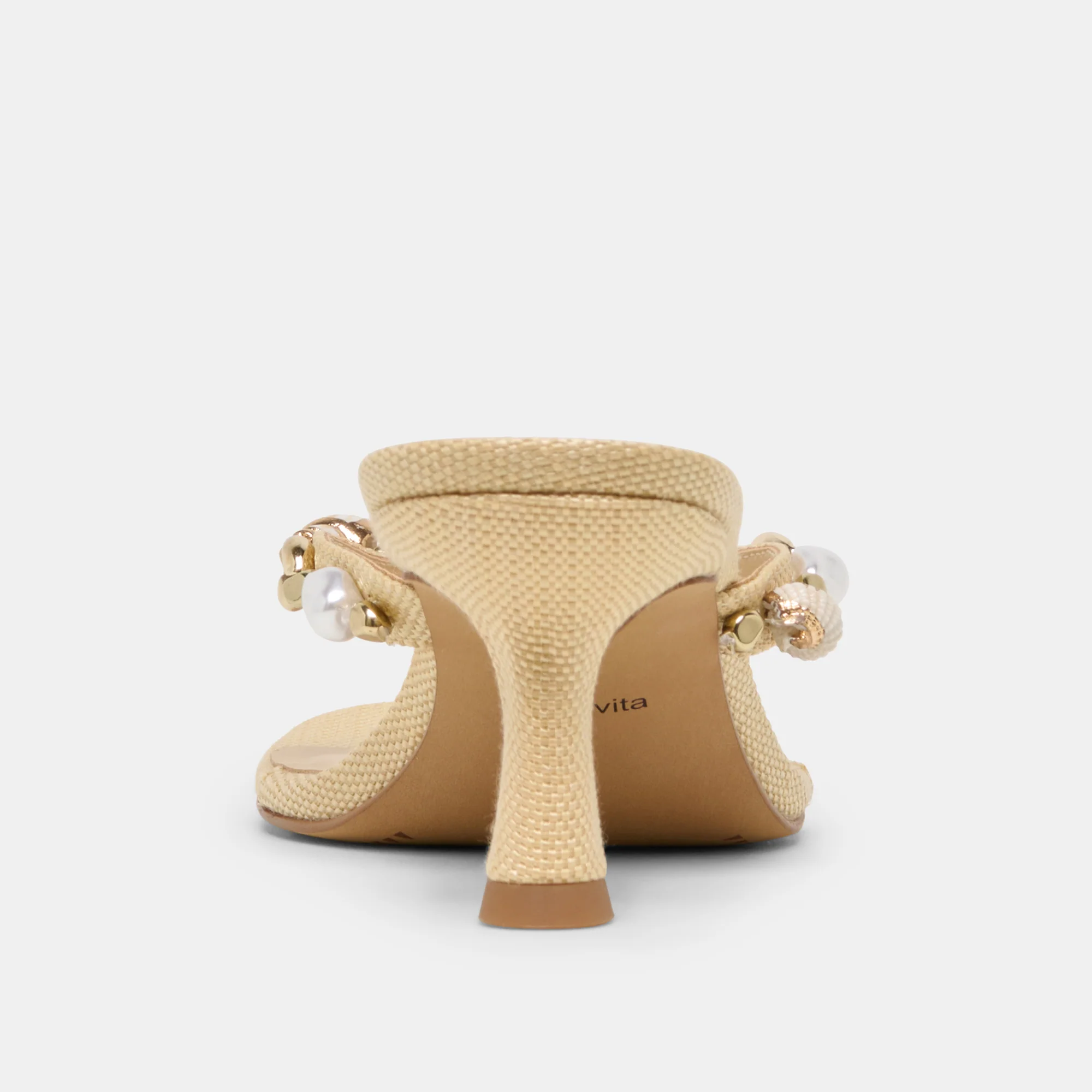 DAKSIE HEELS LT NATURAL RAFFIA - Image 9