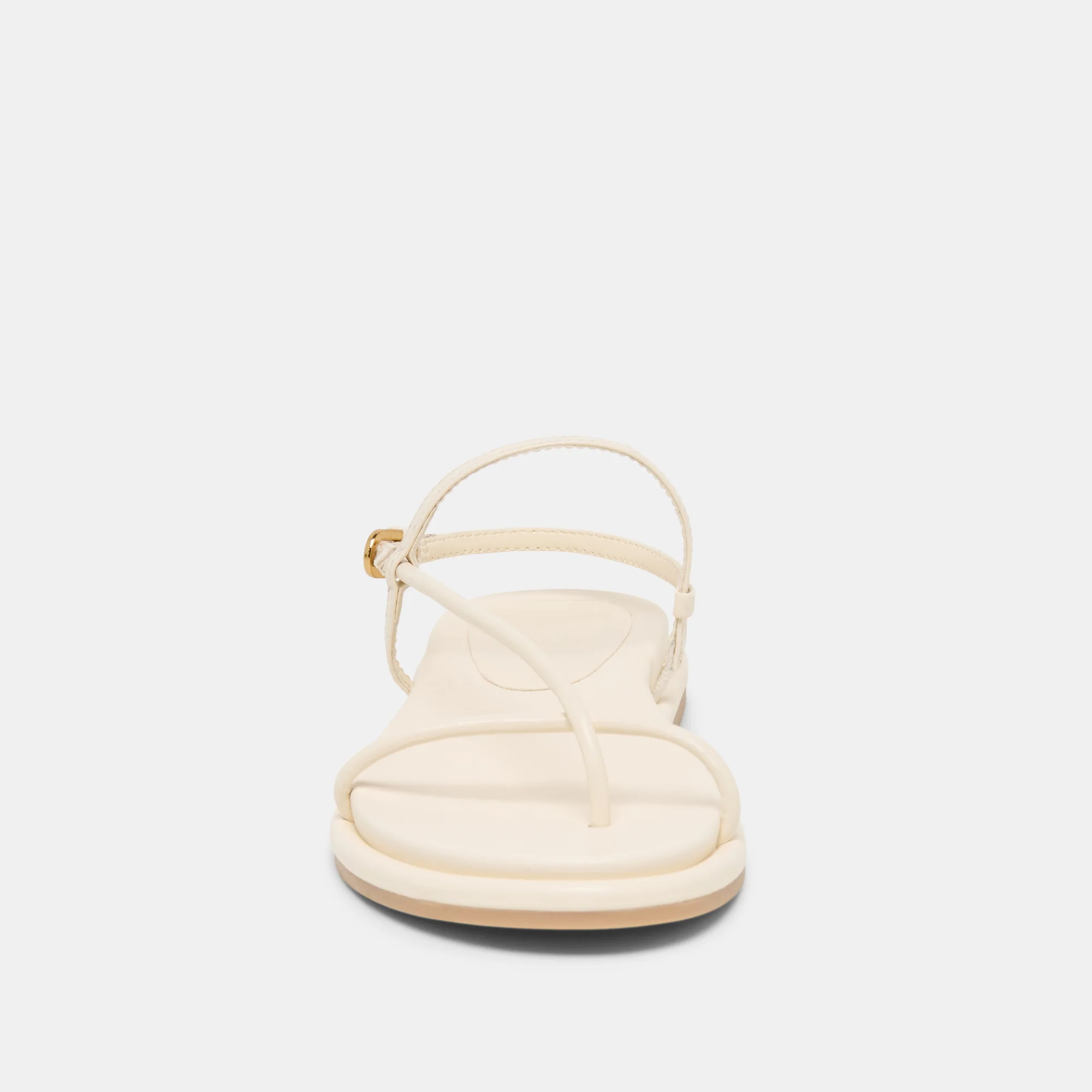 DOM SANDALS OFF WHITE LEATHER - Image 6
