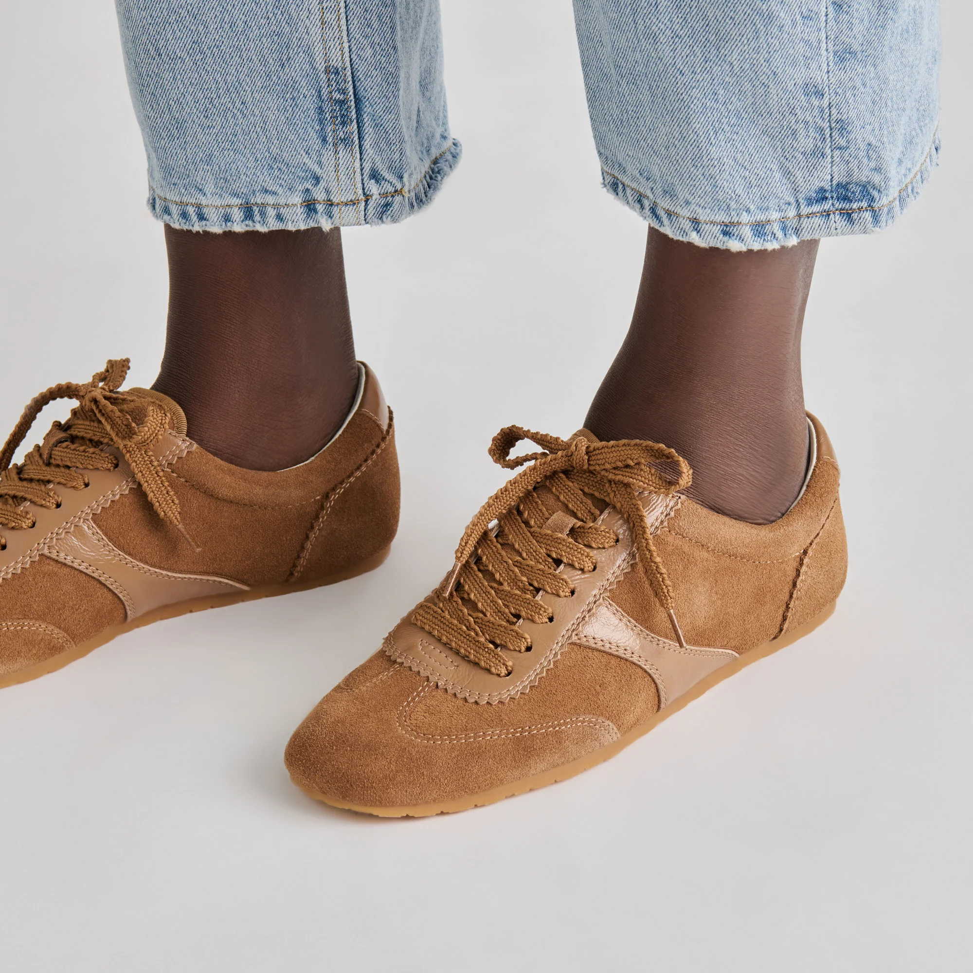 DORIE SNEAKERS PECAN SUEDE - Image 3