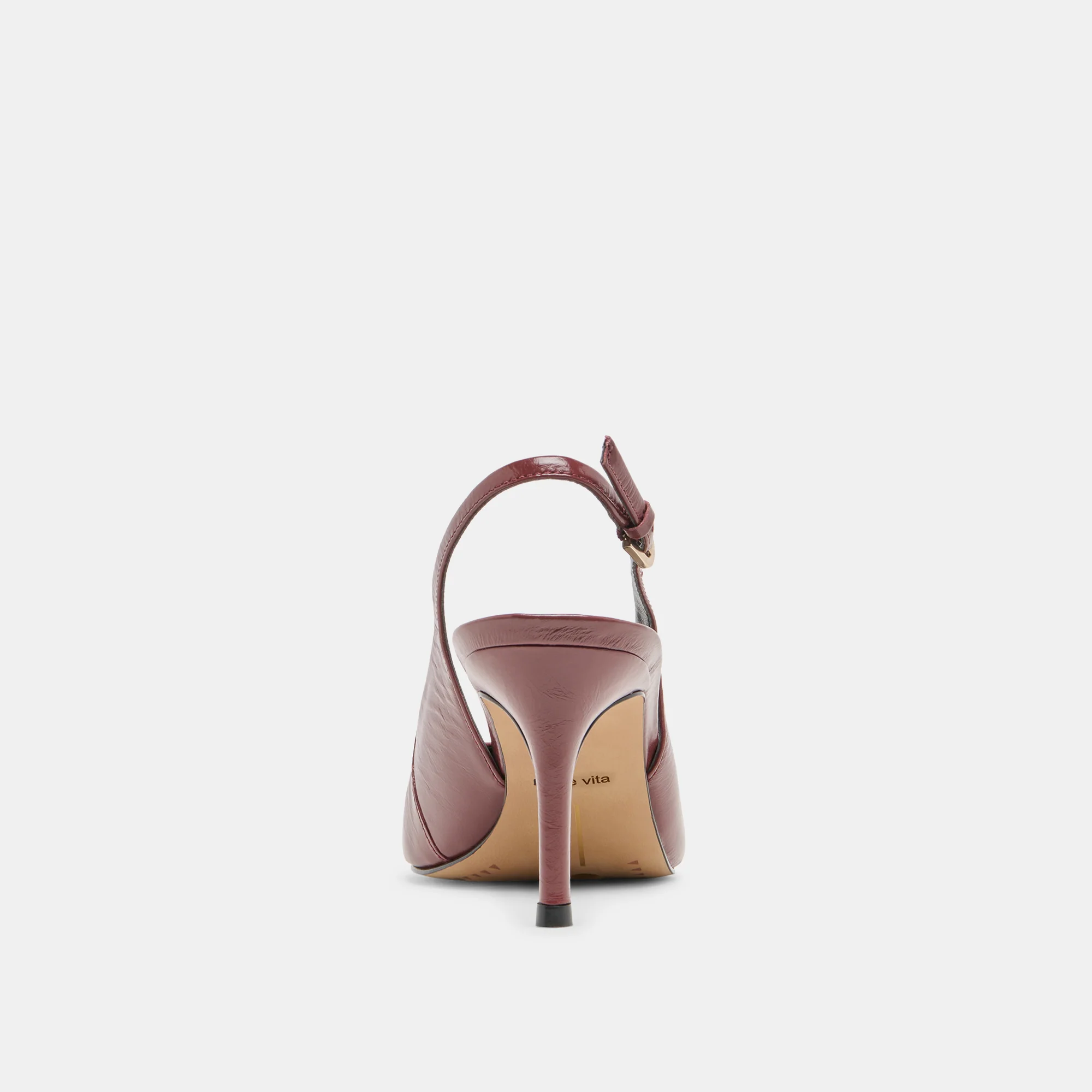 ELASI HEELS OXBLOOD CRINKLE PATENT - Image 7