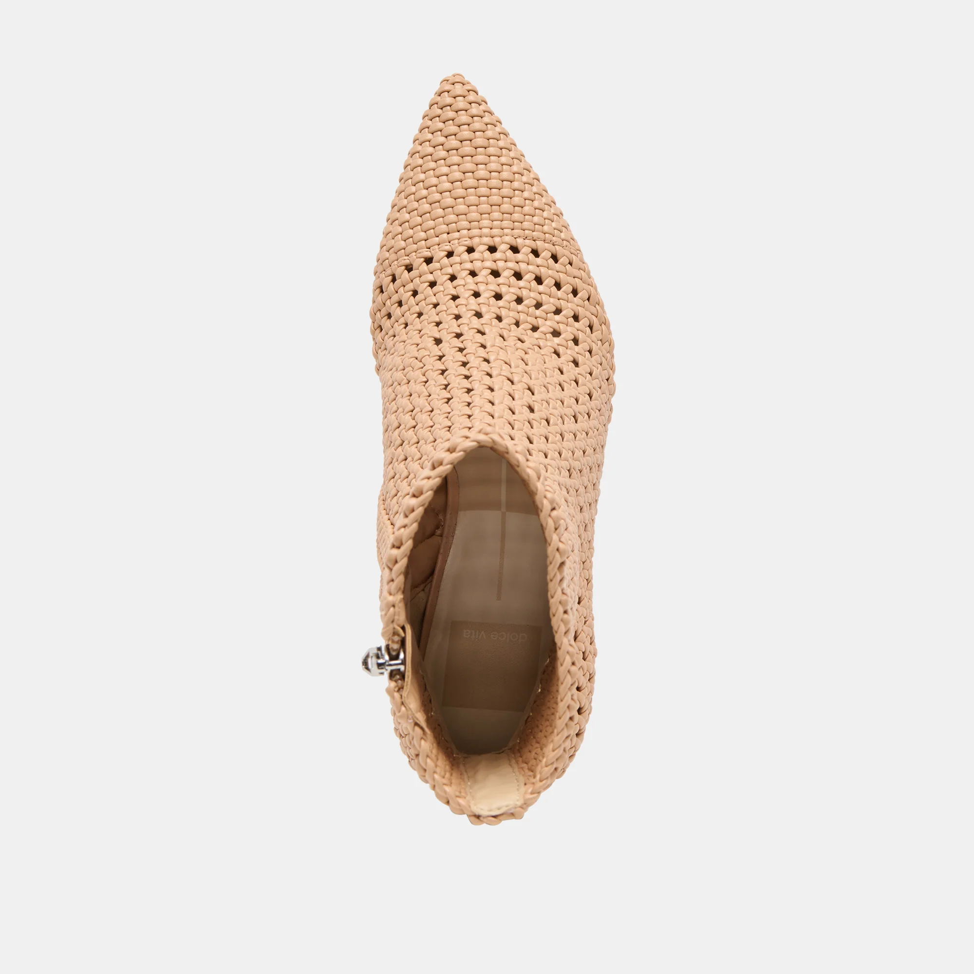 EMBRY BOOTIES LT TAN WOVEN STELLA - Image 8