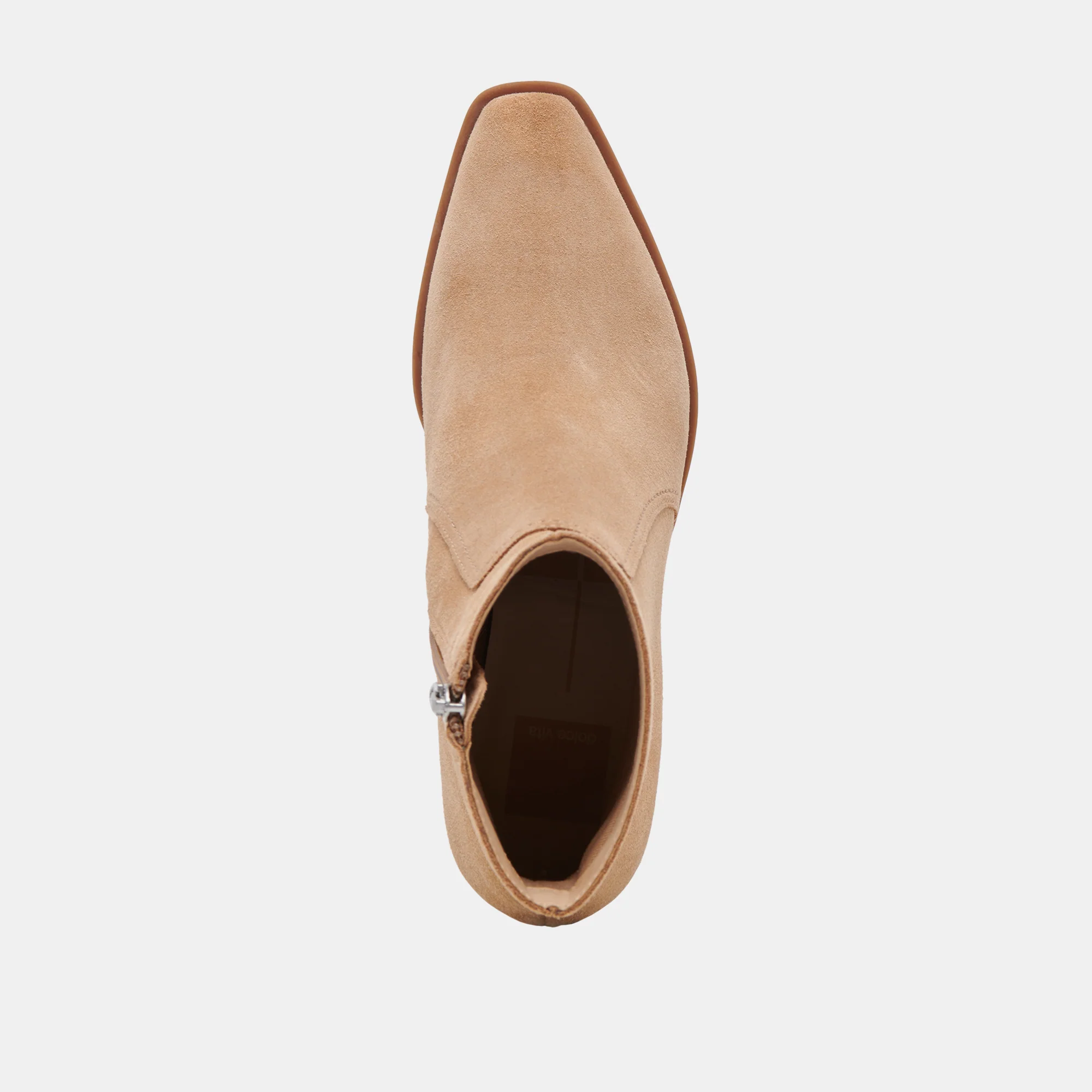 FAHARI H2O WIDE BOOTIES CAMEL SUEDE - Image 8