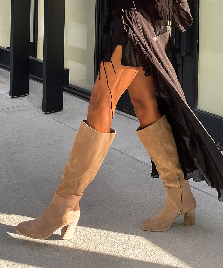 FYNN BOOTS TRUFFLE SUEDE - re:vita - Image 2