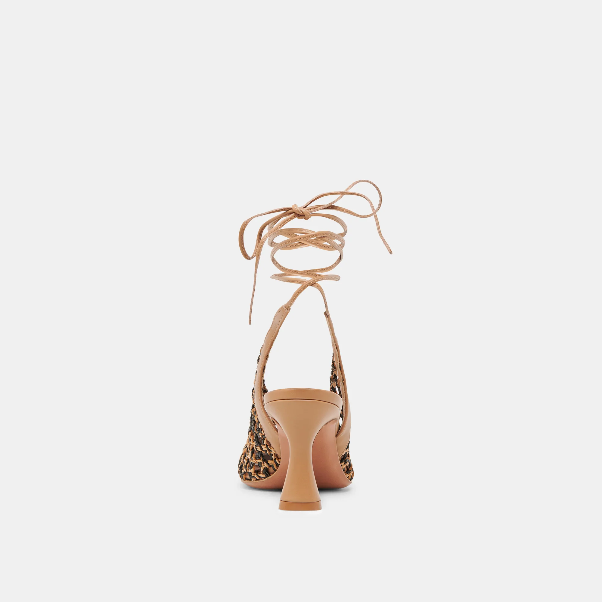 GESICA HEELS BLACK NATURAL WOVEN - Image 11