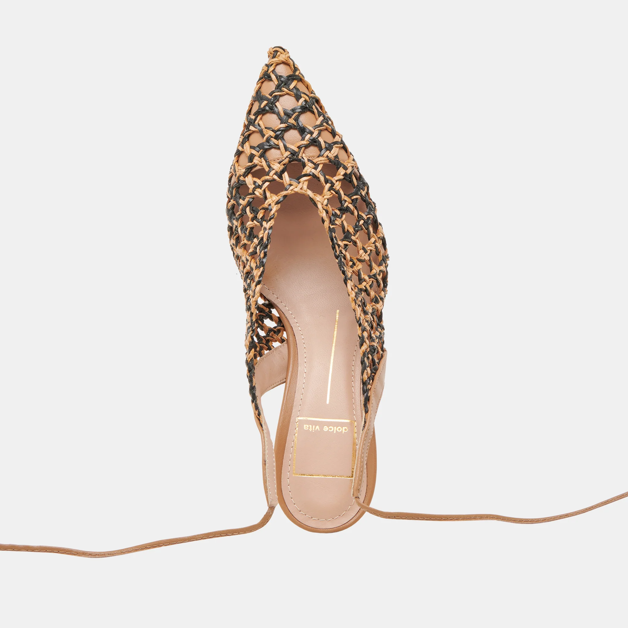 GESICA HEELS BLACK NATURAL WOVEN - Image 12