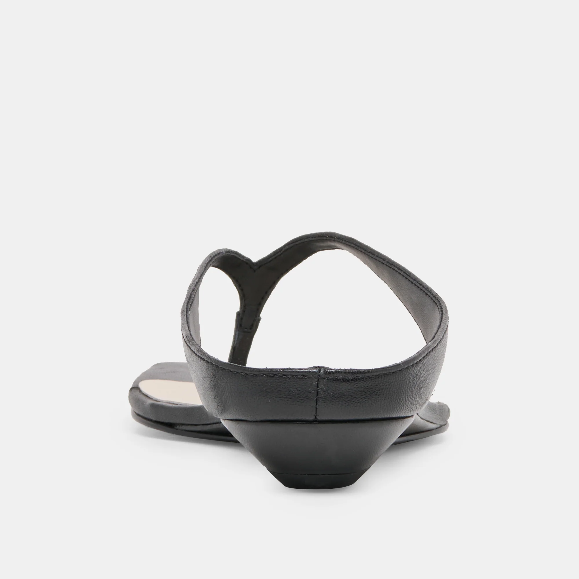 GIZEL SANDALS BLACK LEATHER - Image 7