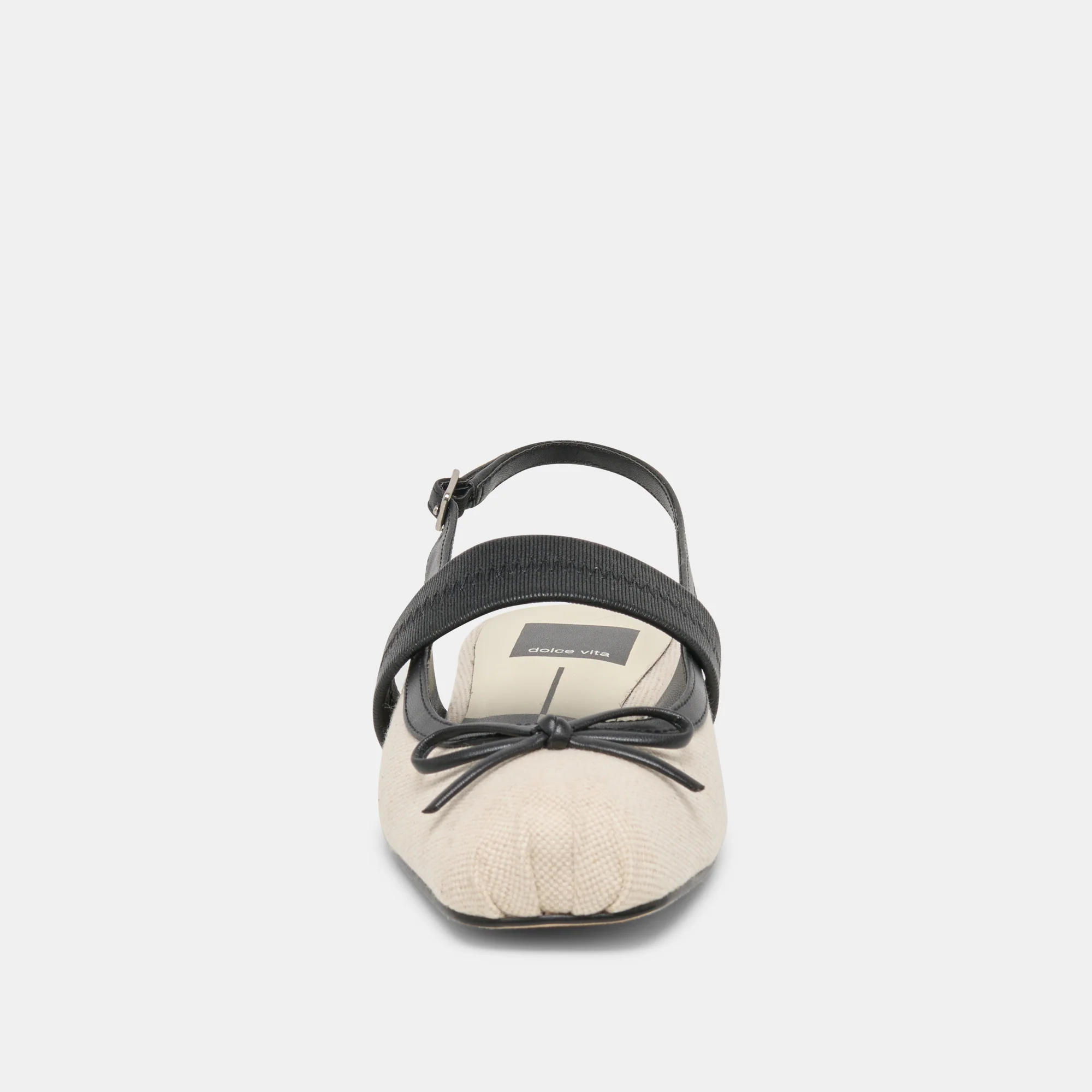 GRIFAN FLATS NATURAL BLACK LINEN - Image 8