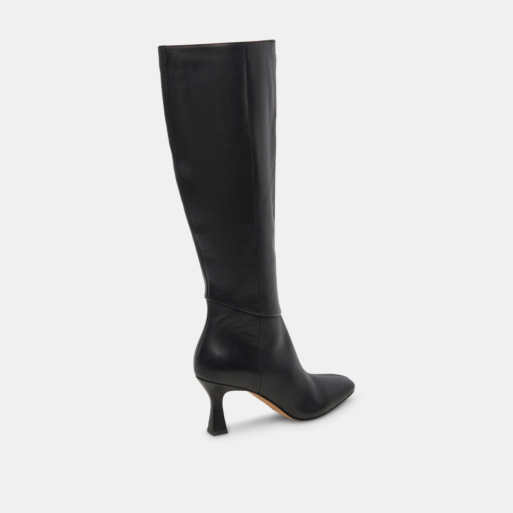 GYRA WIDE CALF BOOTS BLACK LEATHER - Image 11