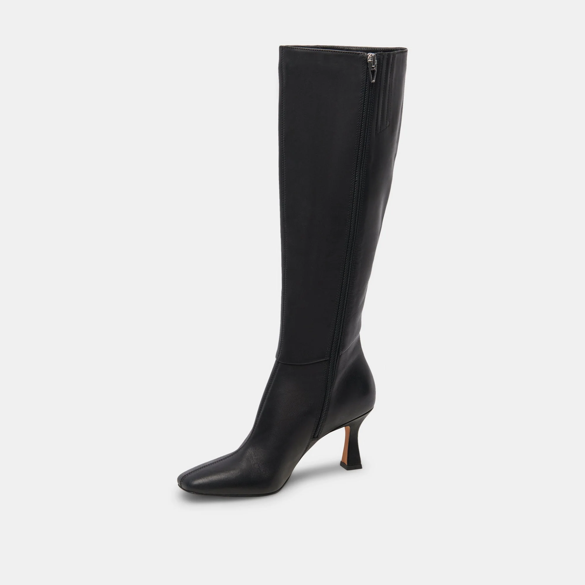 GYRA WIDE CALF BOOTS BLACK LEATHER - re:vita - Image 10