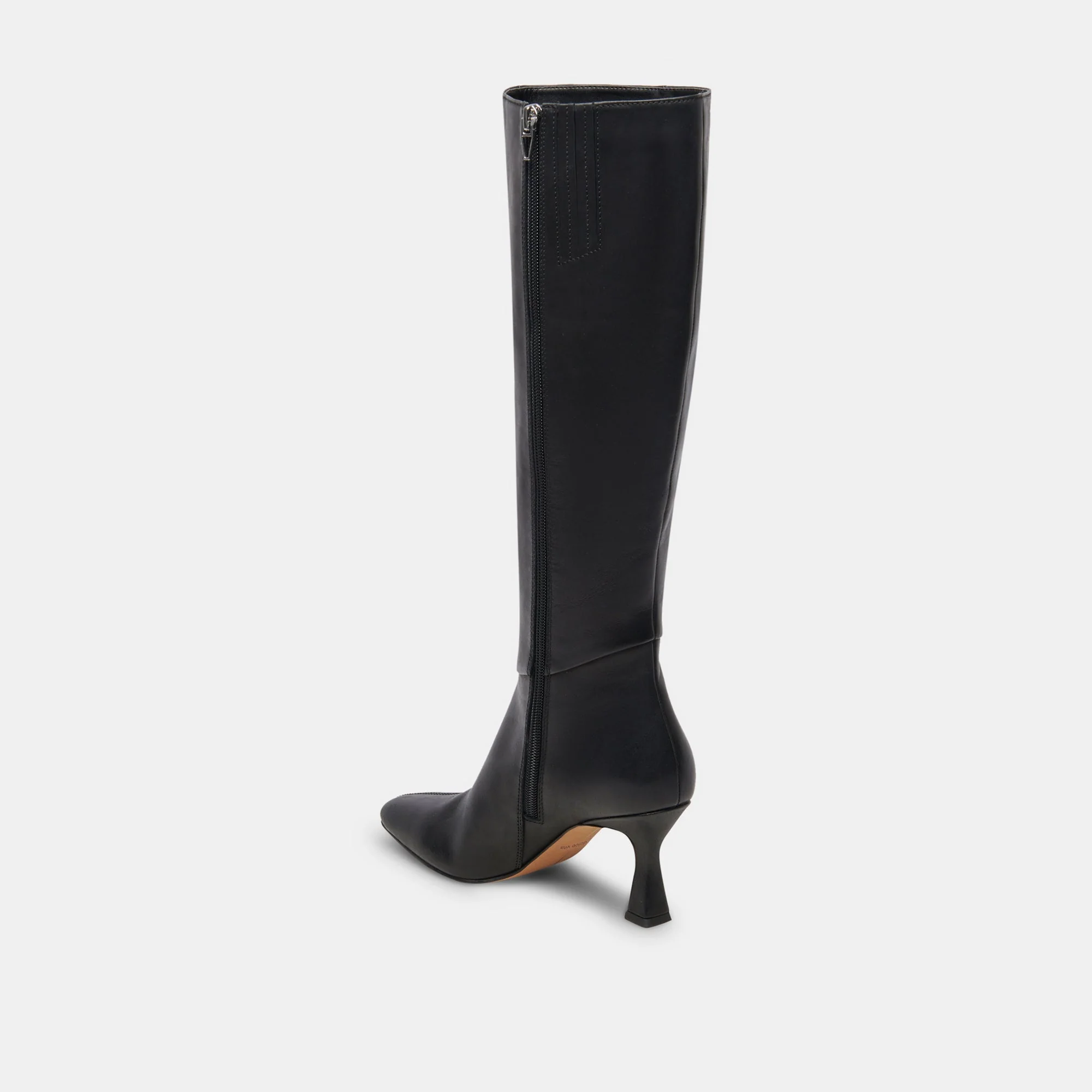 GYRA WIDE CALF BOOTS BLACK LEATHER - re:vita - Image 12